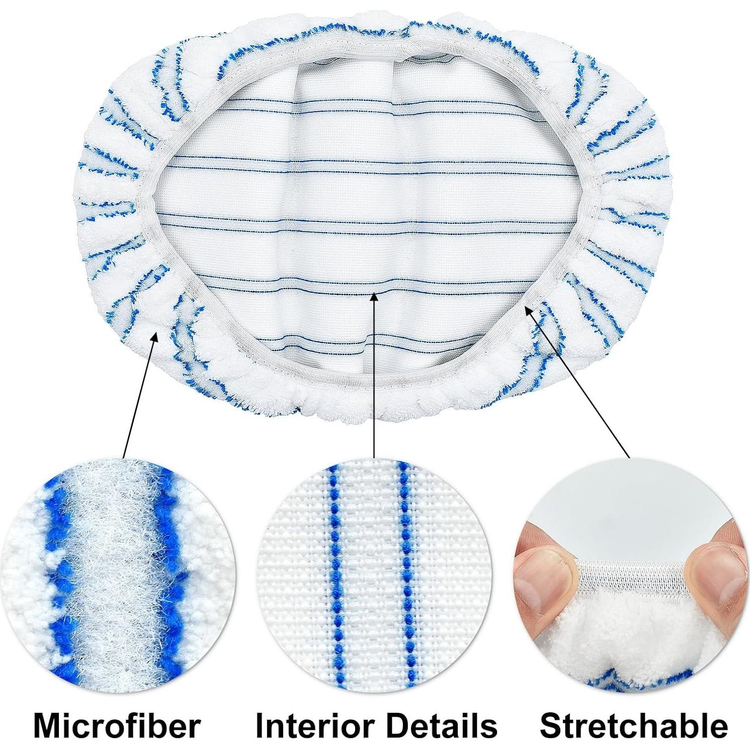 Recambios de mopa de microfibra Yuunaie para O-Cedar 3 unidades