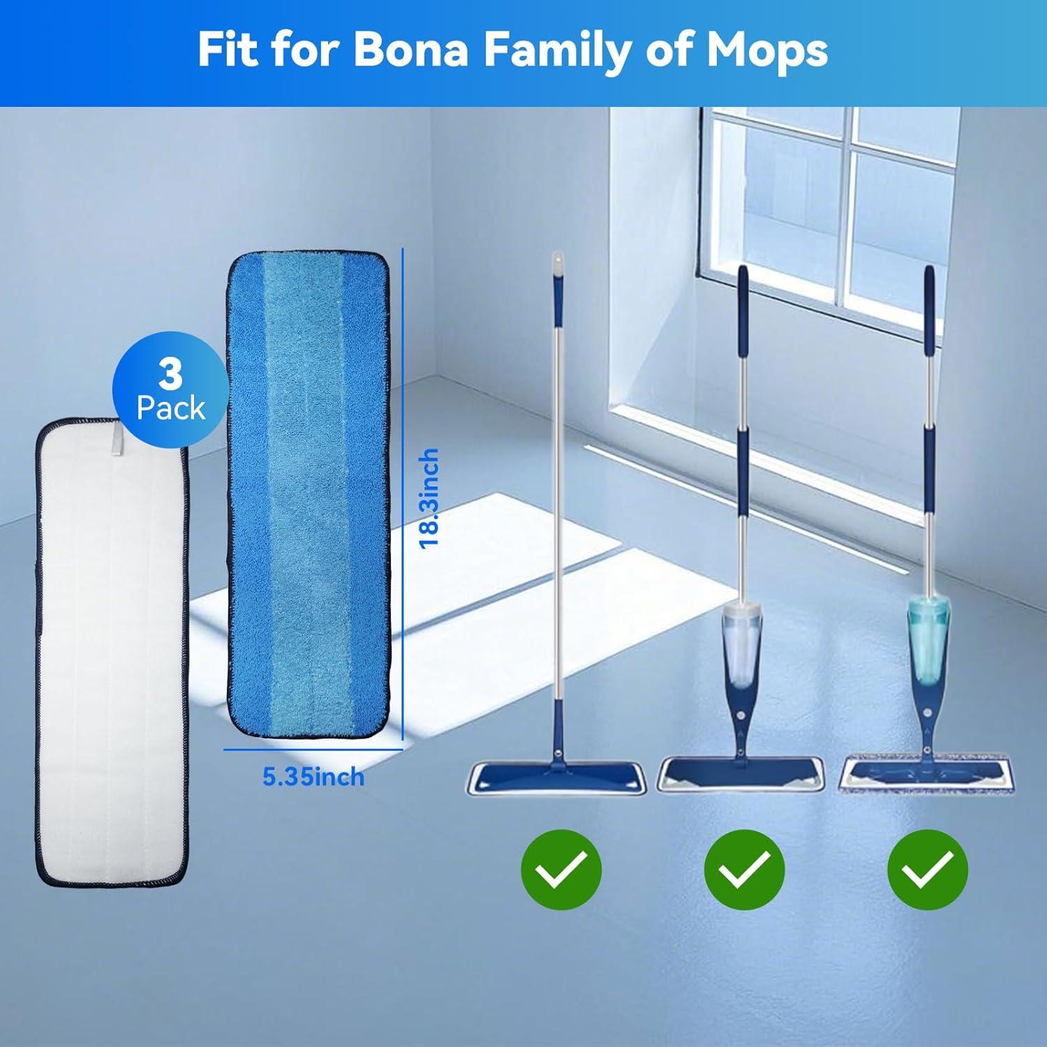 Paquete de 3 almohadillas de microfibra 18" Aheihiduhc