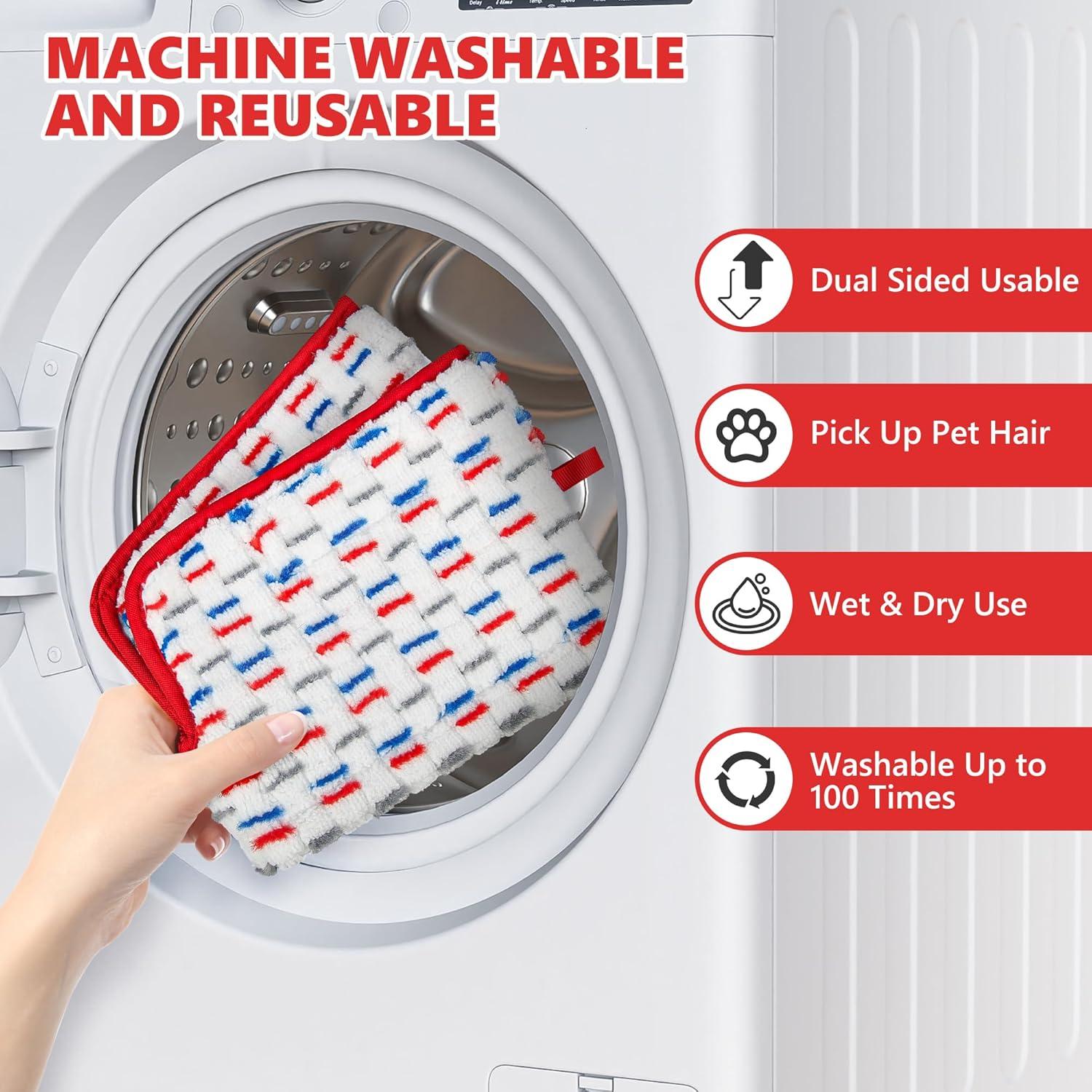 Paños de Mopa de Microfibra ILAVCOOL para O-Cedar Promist MAX - 3 Paquetes