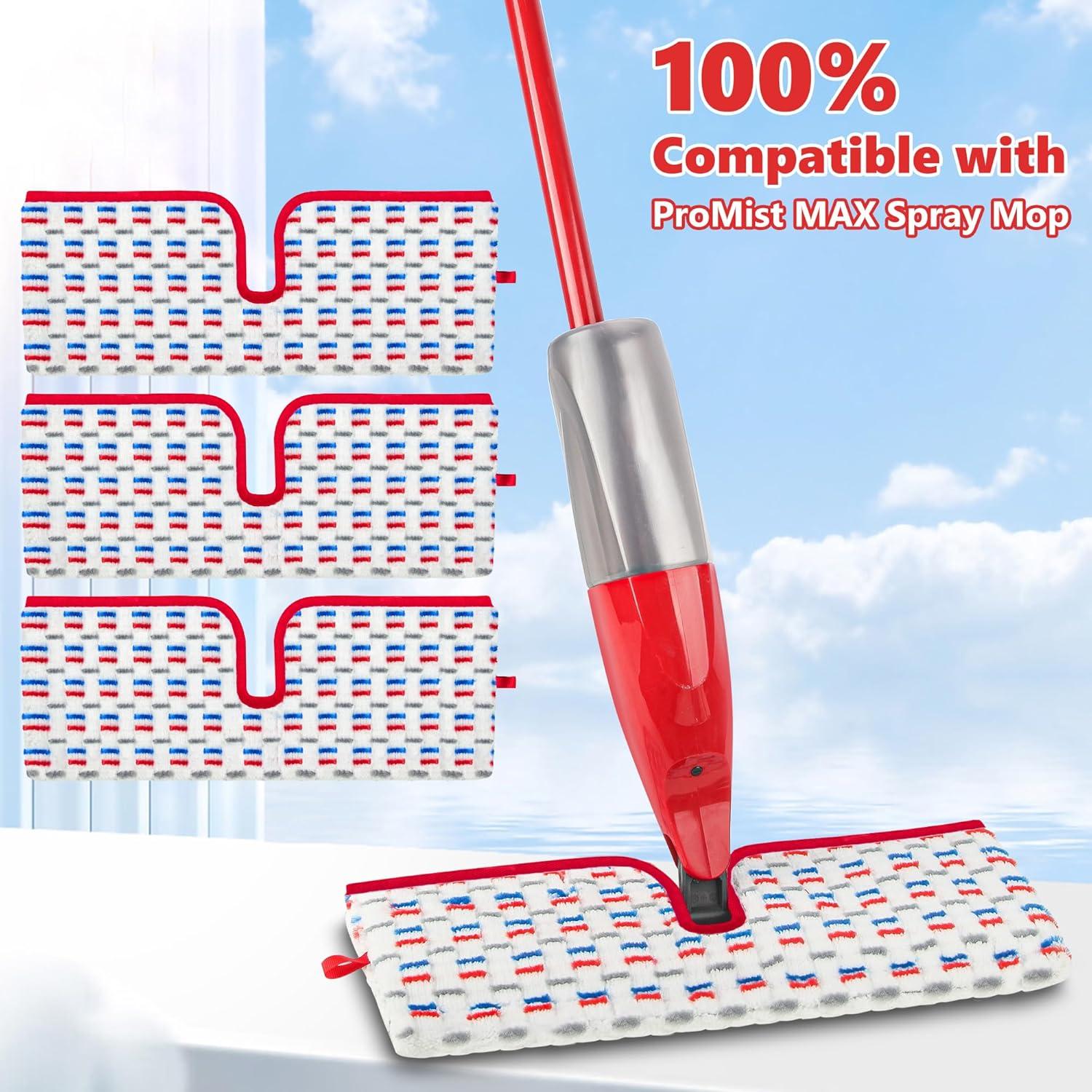 Paños de Mopa de Microfibra ILAVCOOL para O-Cedar Promist MAX - 3 Paquetes