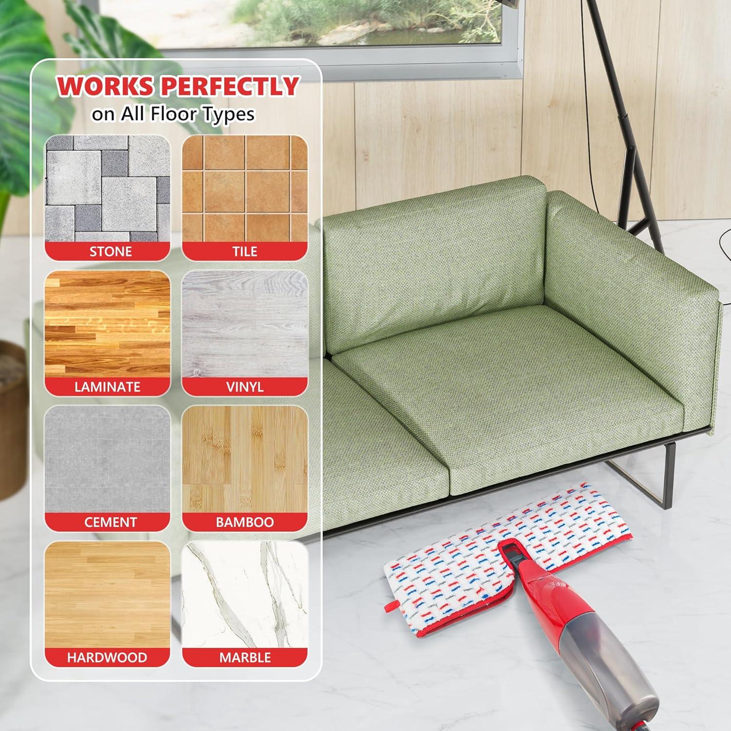 Paños de Mopa de Microfibra ILAVCOOL para O-Cedar Promist MAX - 3 Paquetes