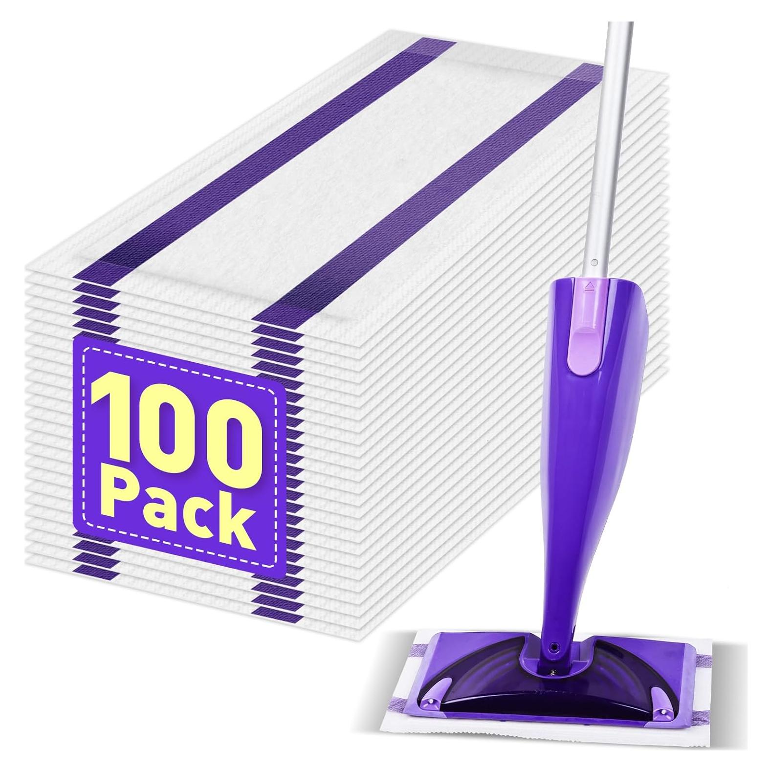 Recargas Almohadillas Mop WetJet NXPPYY 100 Unidades 29.5x15cm