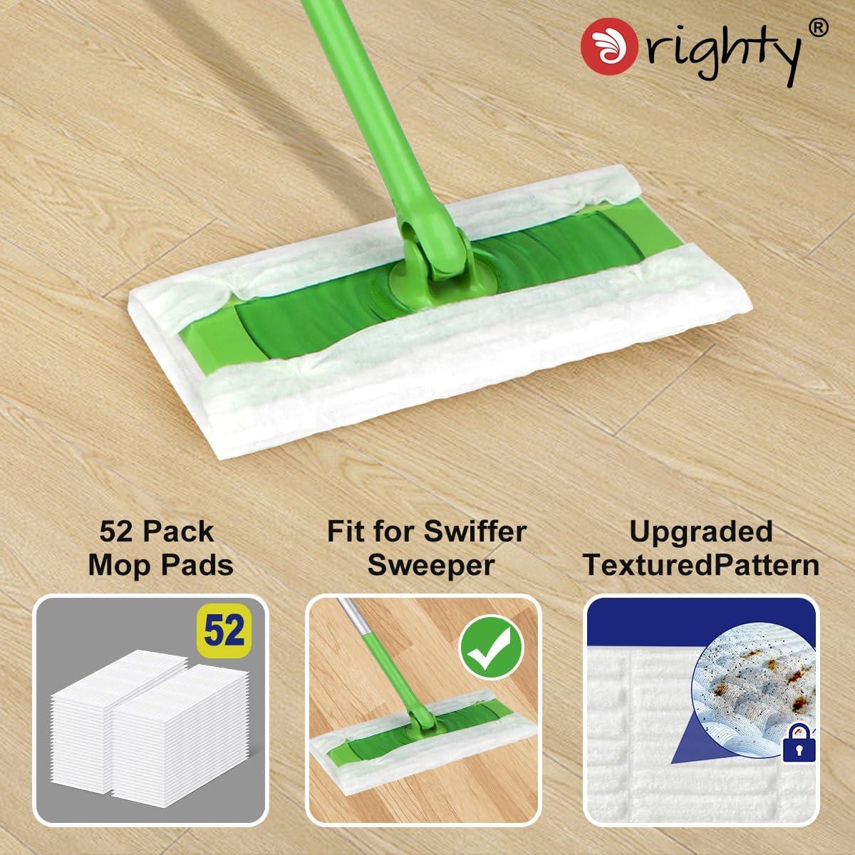 Paños de Barrido Seco Orighty 52 Recargas Compatibles Swiffer