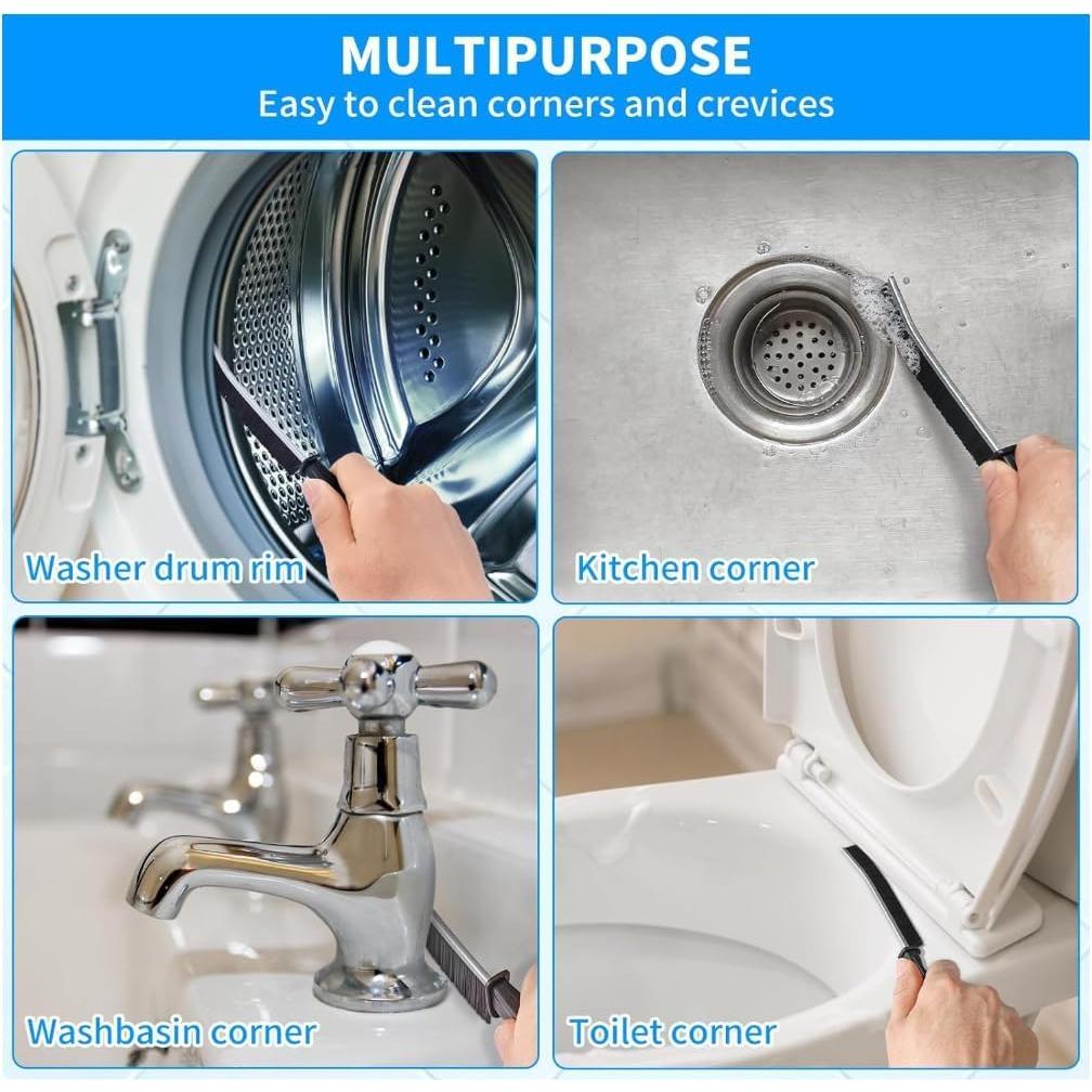 Juego de 5 Cepillos de Limpieza Groove TopDeals-Express