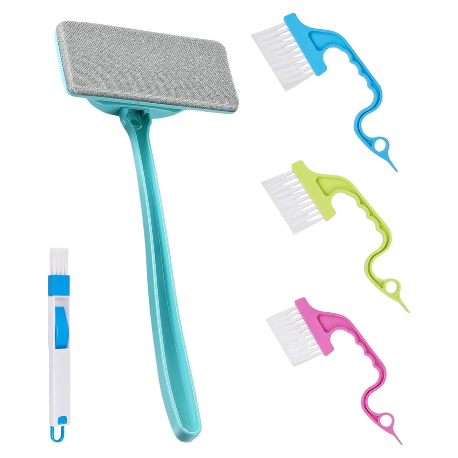 Kit de limpieza de ventanas SENEMO 5 piezas con cepillos desmontables