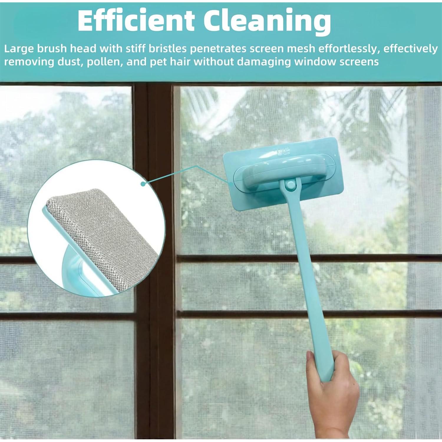 Kit de limpieza de ventanas SENEMO 5 piezas con cepillos desmontables