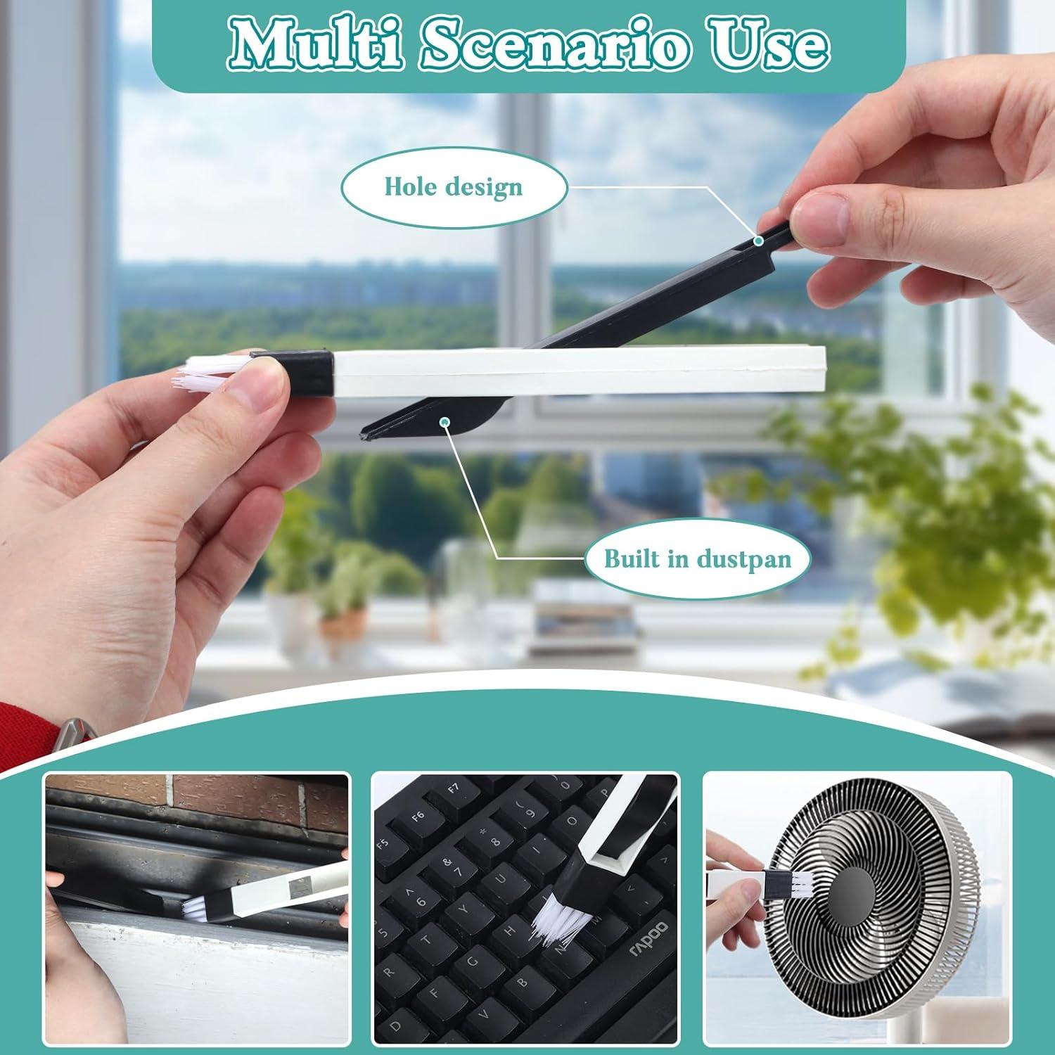 Kit de Limpieza de Ventanas Jbnausoy - 8 Piezas, Uso Húmedo y Seco