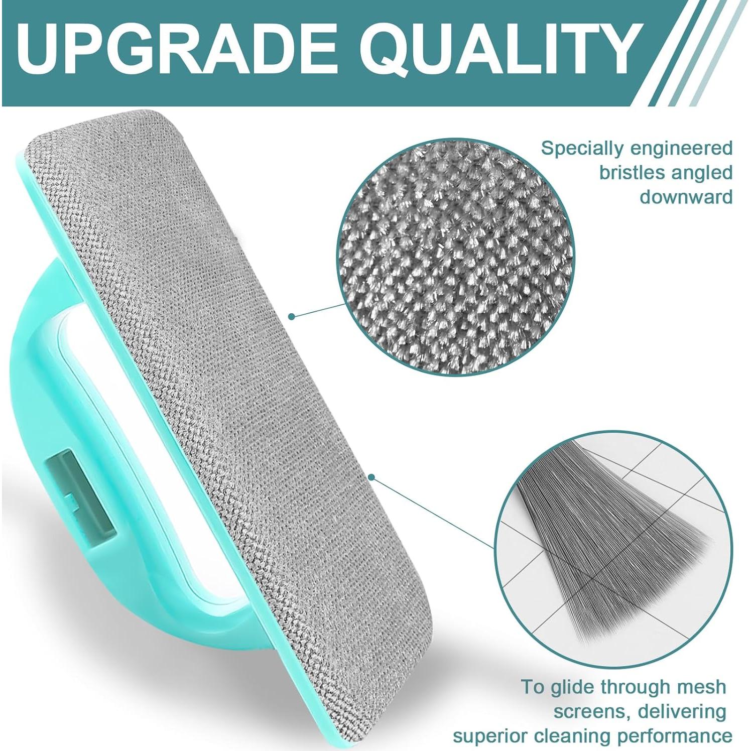 Kit de Limpieza de Ventanas Zimso con 9 Cepillos y Paños