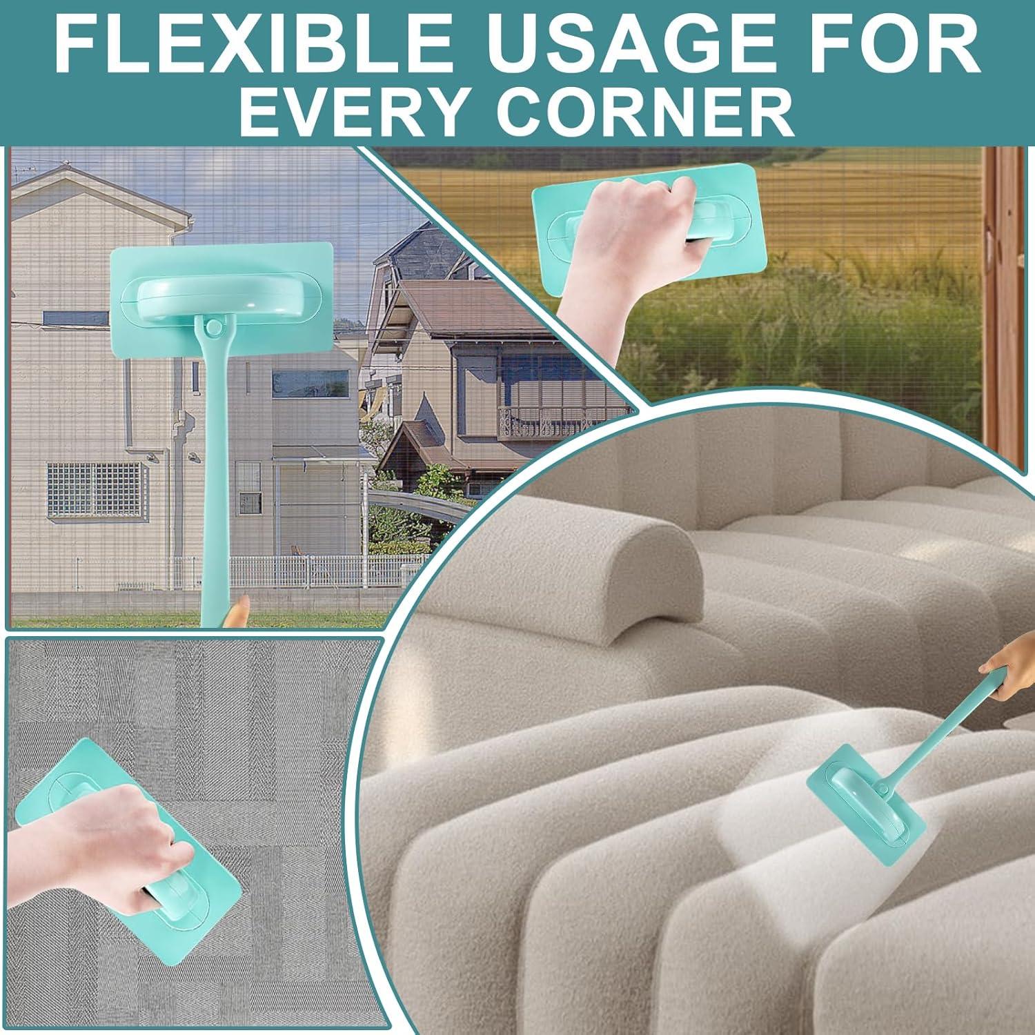 Kit de Limpieza de Ventanas Zimso con 9 Cepillos y Paños