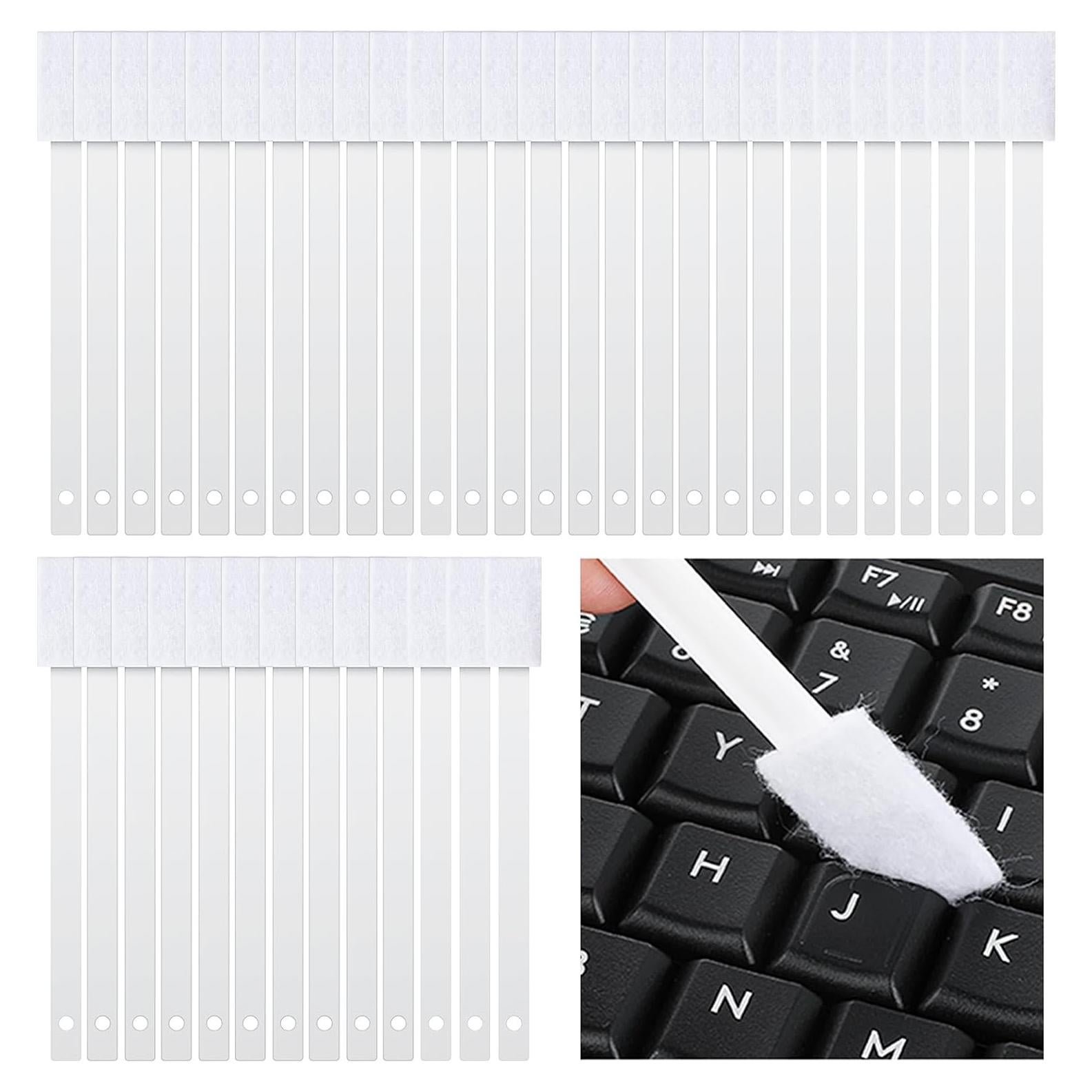 Ouligay 40 Cepillos Desechables para Limpieza de Rincones