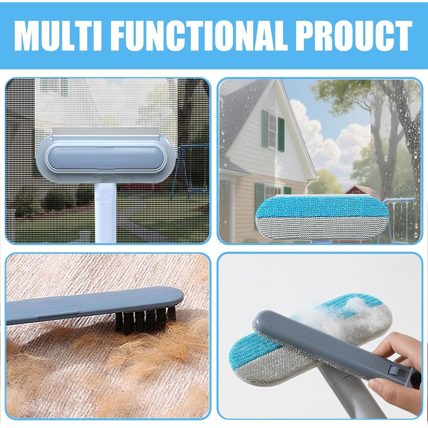 Kit de limpieza de pantallas de ventanas TOAINRSI - 7 piezas