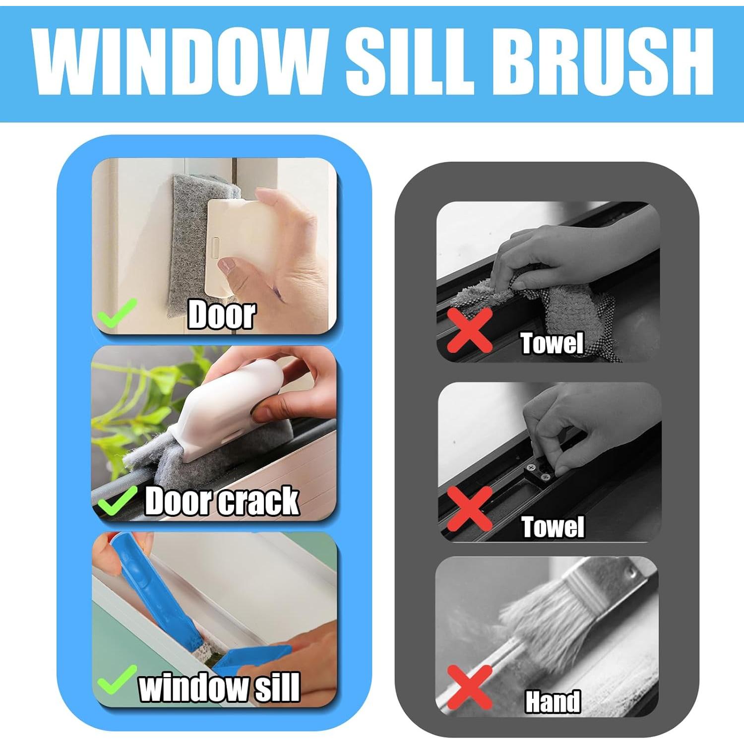 Kit de limpieza de pantallas de ventanas TOAINRSI - 7 piezas