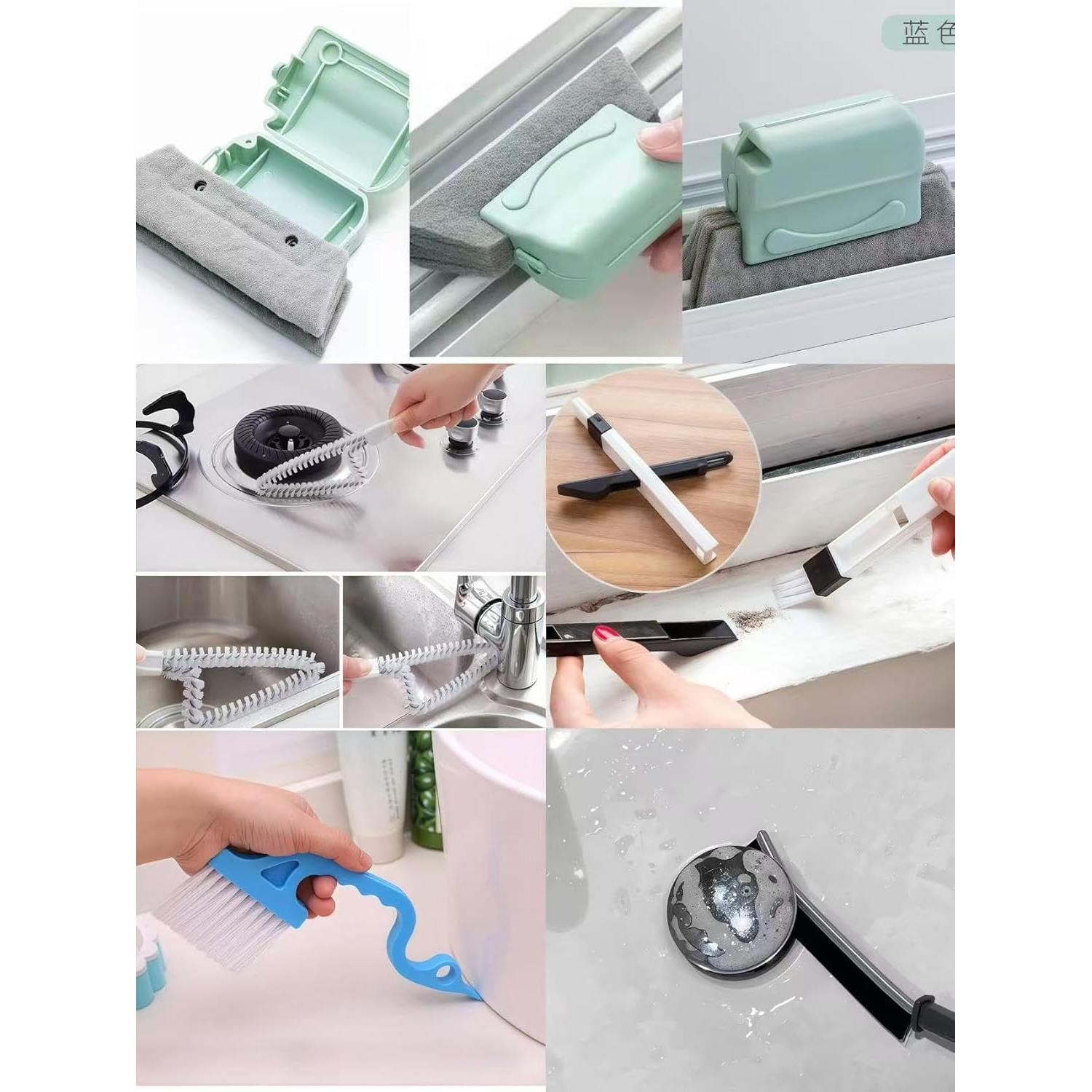 Kit de Limpieza 10 Piezas Ruckaystar para Hogar y Oficina