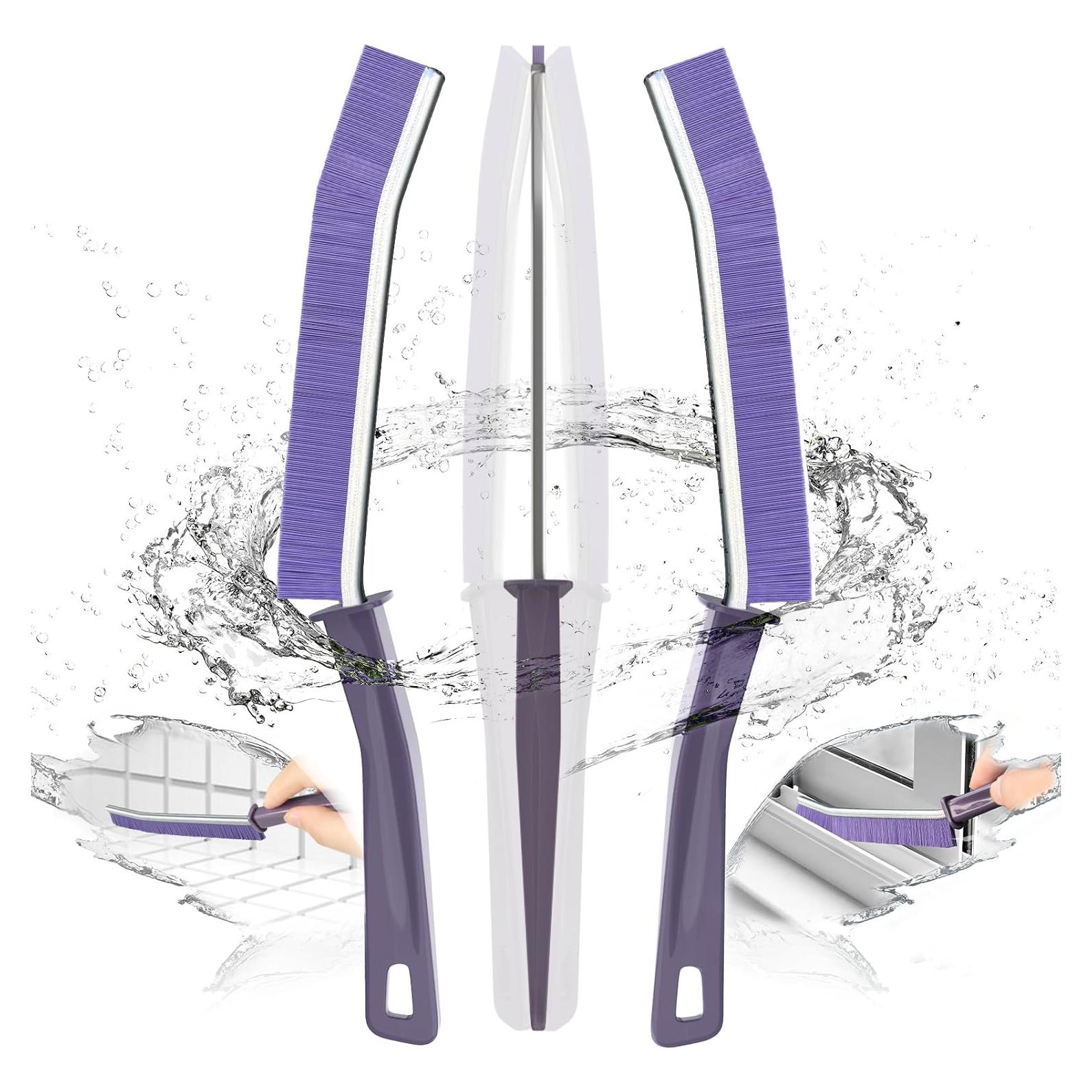 Cepillo de Limpieza para Grietas IBB - 3 Piezas Morado