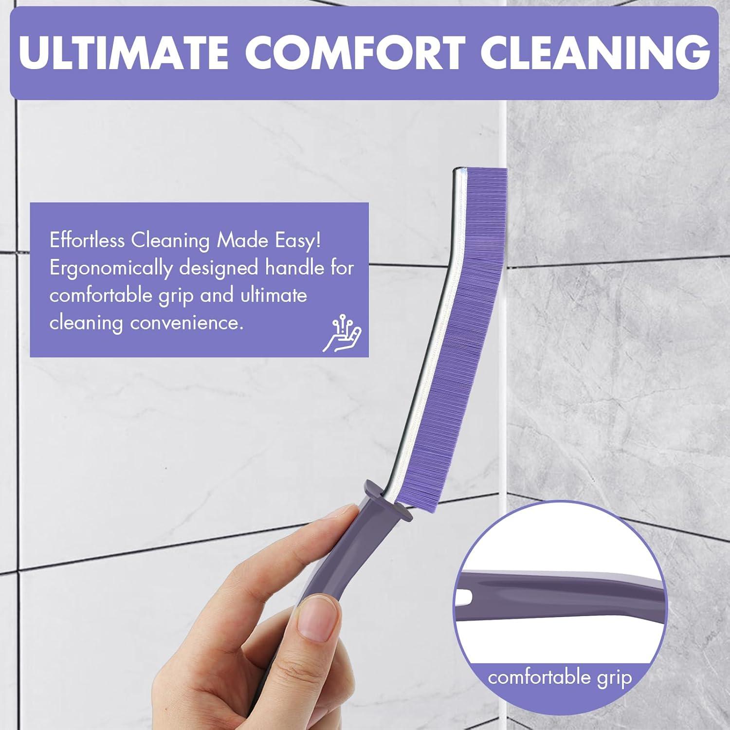 Cepillo de Limpieza para Grietas IBB - 3 Piezas Morado