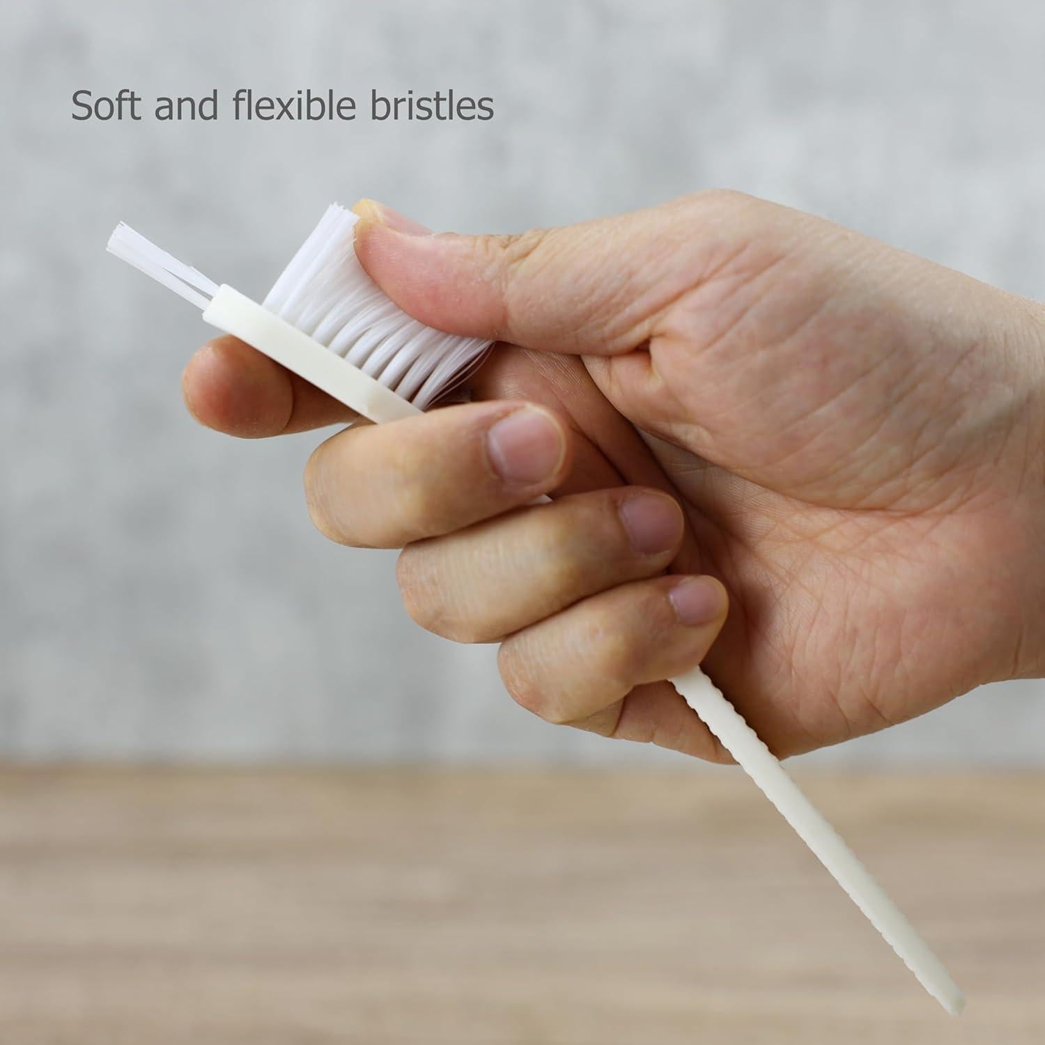 Paquete de 10 Cepillos de Limpieza EIKS para Espacios Estrechos