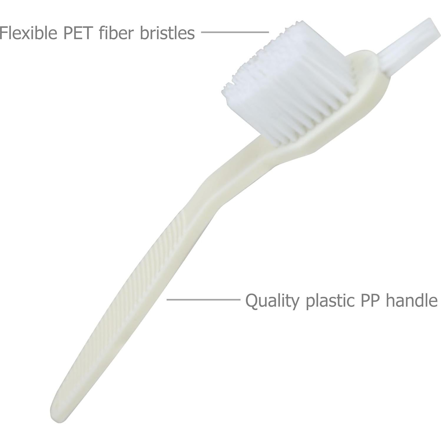 Paquete de 10 Cepillos de Limpieza EIKS para Espacios Estrechos