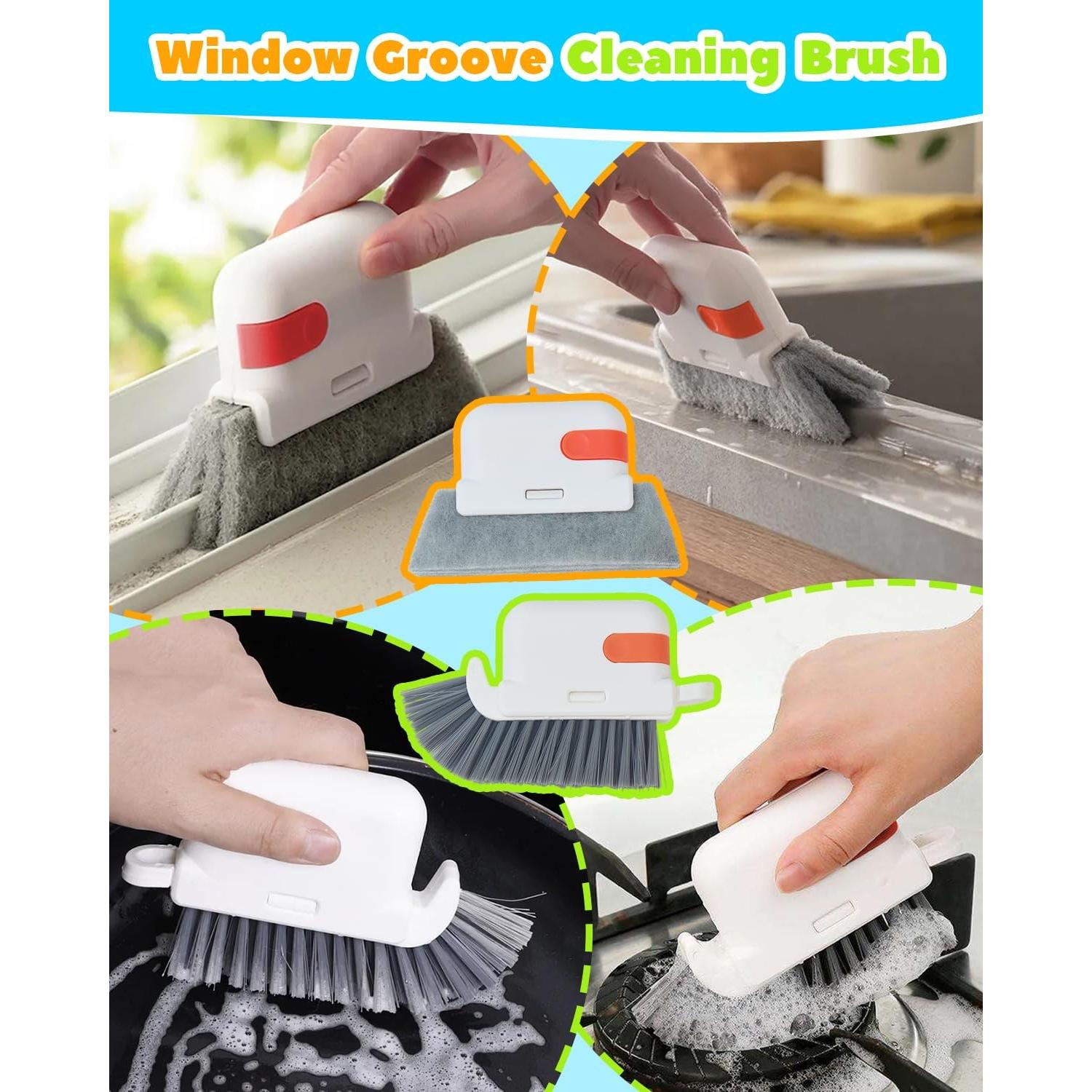 Kit de limpieza de persianas 11 piezas CUVORINO - Verde