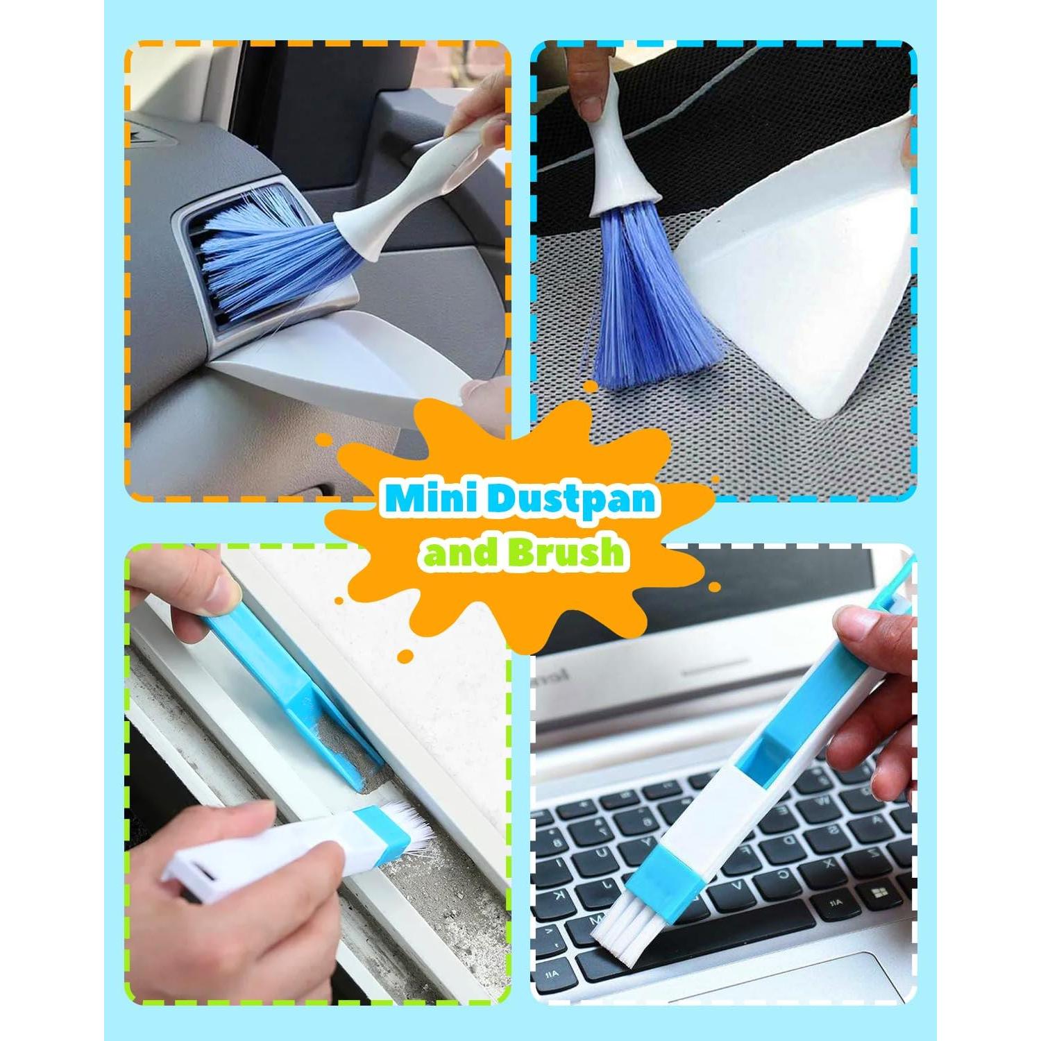 Kit de limpieza de persianas 11 piezas CUVORINO - Verde