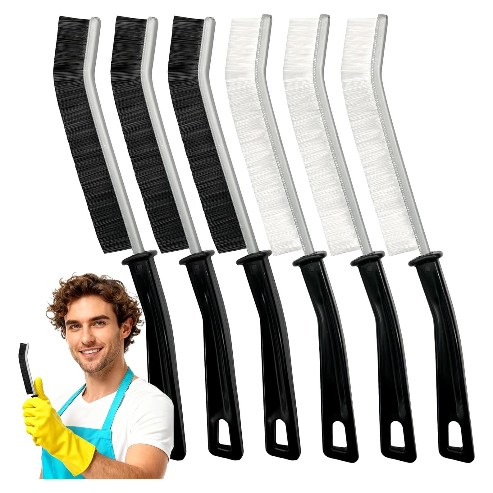 Cepillos de Limpieza de Rincones Miccilot 6pcs Nylon Duro