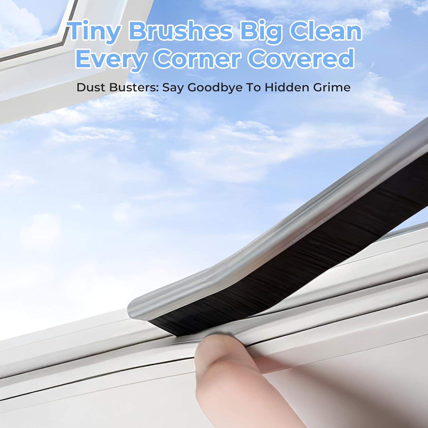 Cepillos de Limpieza de Rincones Miccilot 6pcs Nylon Duro