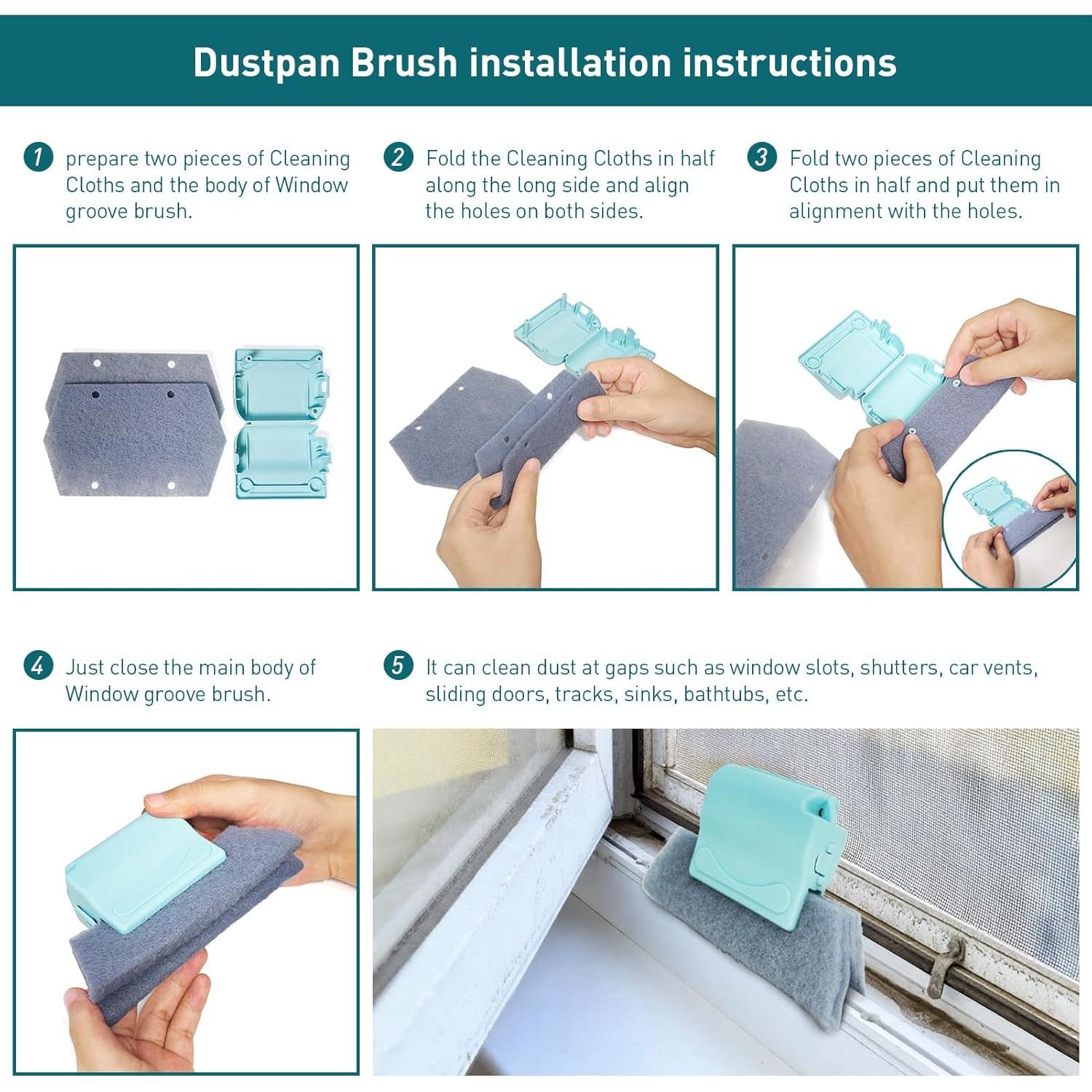 Limpiador de Pantallas de Malla DELUOLUO con Mango Desmontable