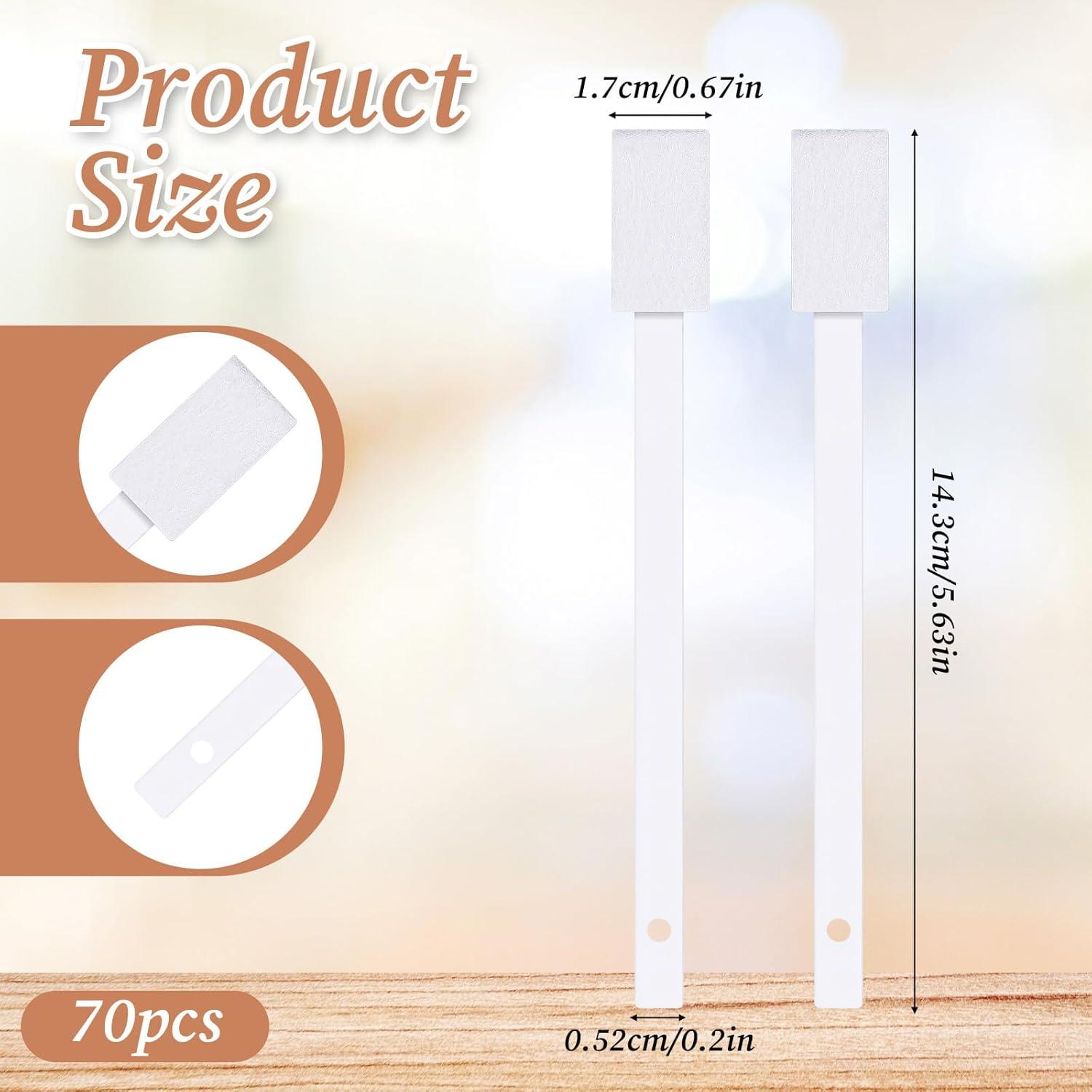 70 Cepillos de Limpieza de Ranuras Desechables Qianyu