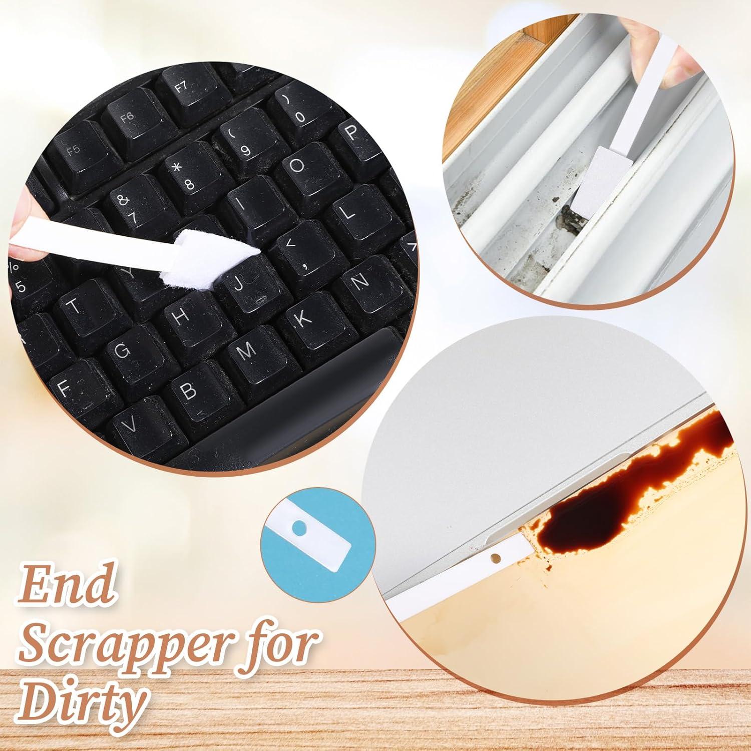 70 Cepillos de Limpieza de Ranuras Desechables Qianyu