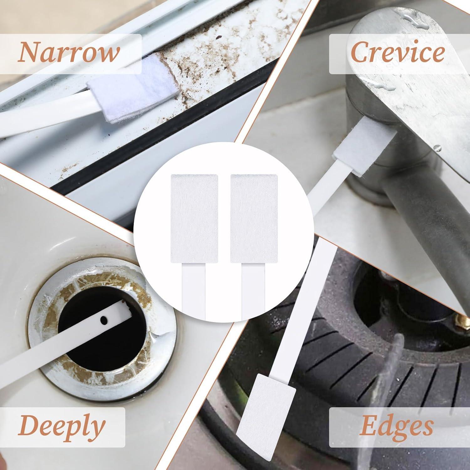 70 Cepillos de Limpieza de Ranuras Desechables Qianyu