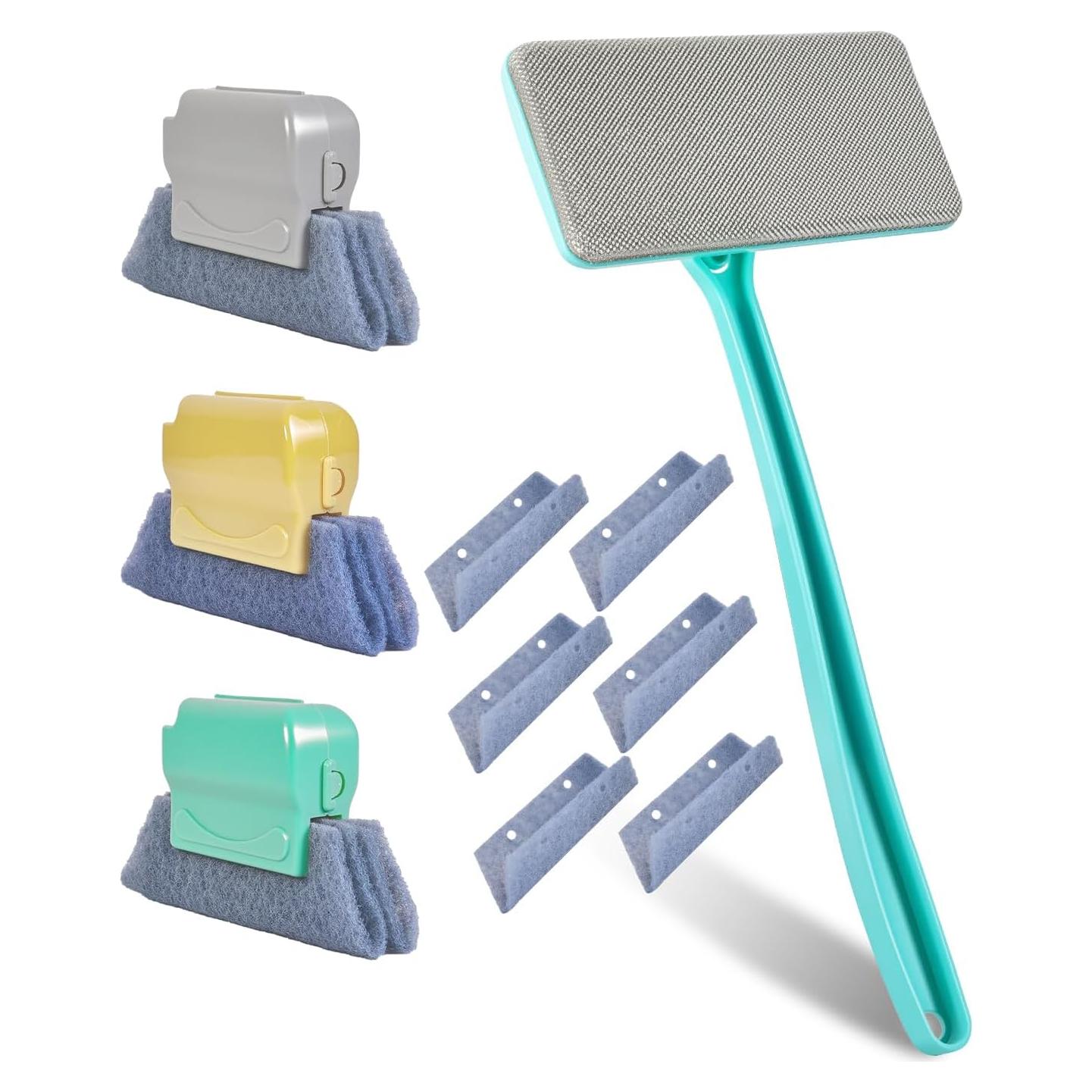 Kit Limpiador de Pantallas de Ventana VIRIDI con Mango Extensible