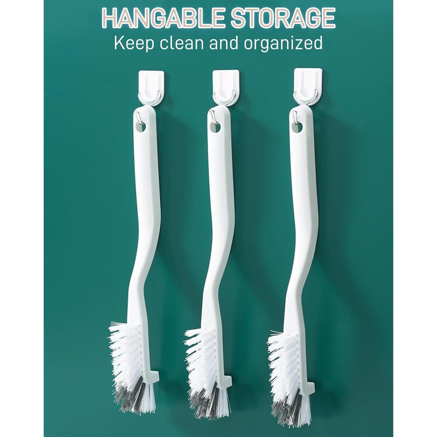 Juego de 4 Cepillos de Limpieza VAGREEZ con Cerdas Duras