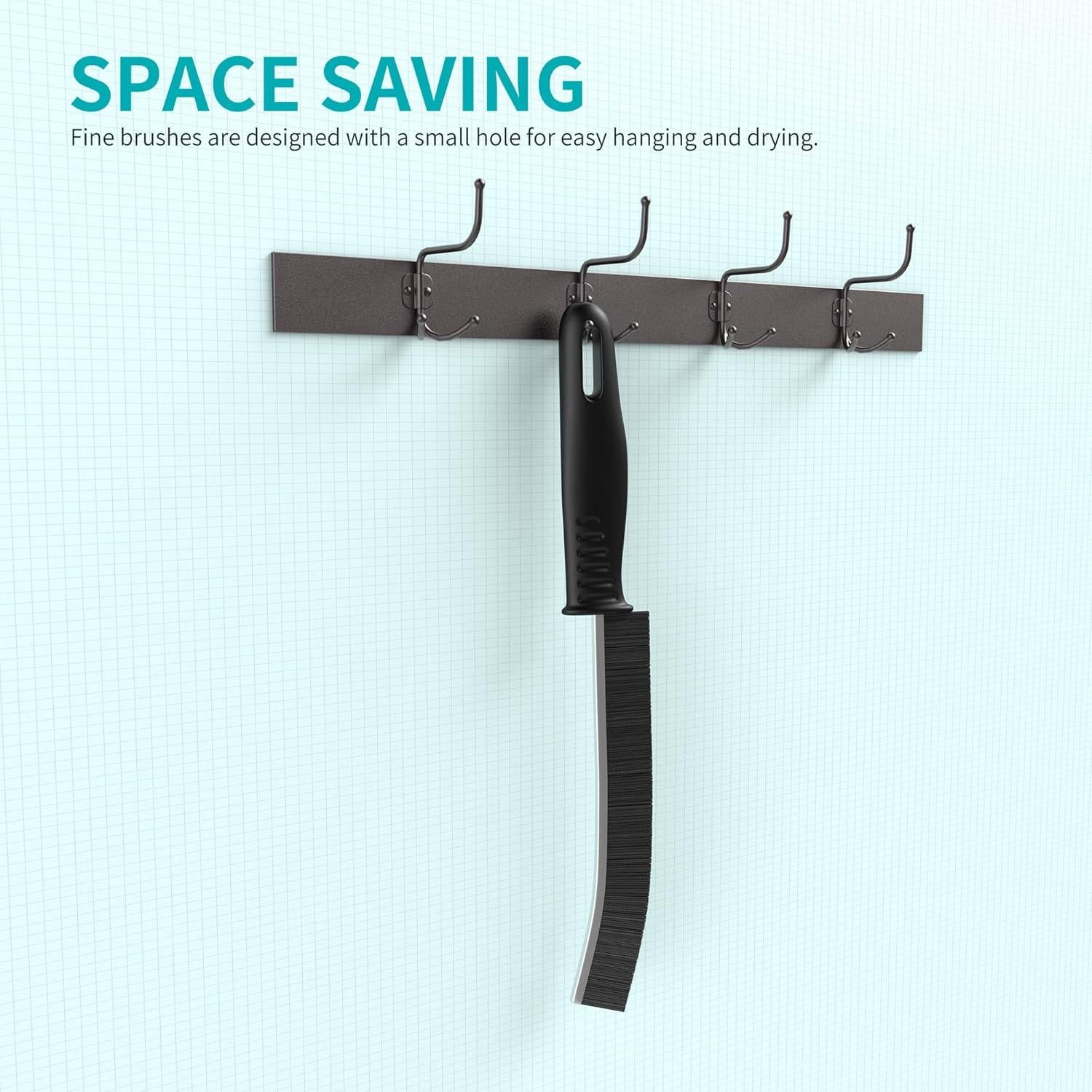 Cepillo de Limpieza de Ranuras Swyprrix 6 Pcs Cerdas Duras