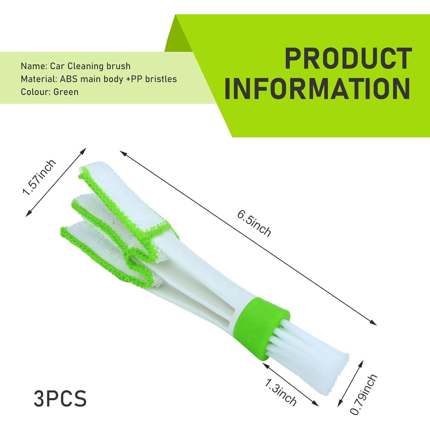 Juego de 3 Mini Plumeros Titgoes para Limpieza de Ventilación