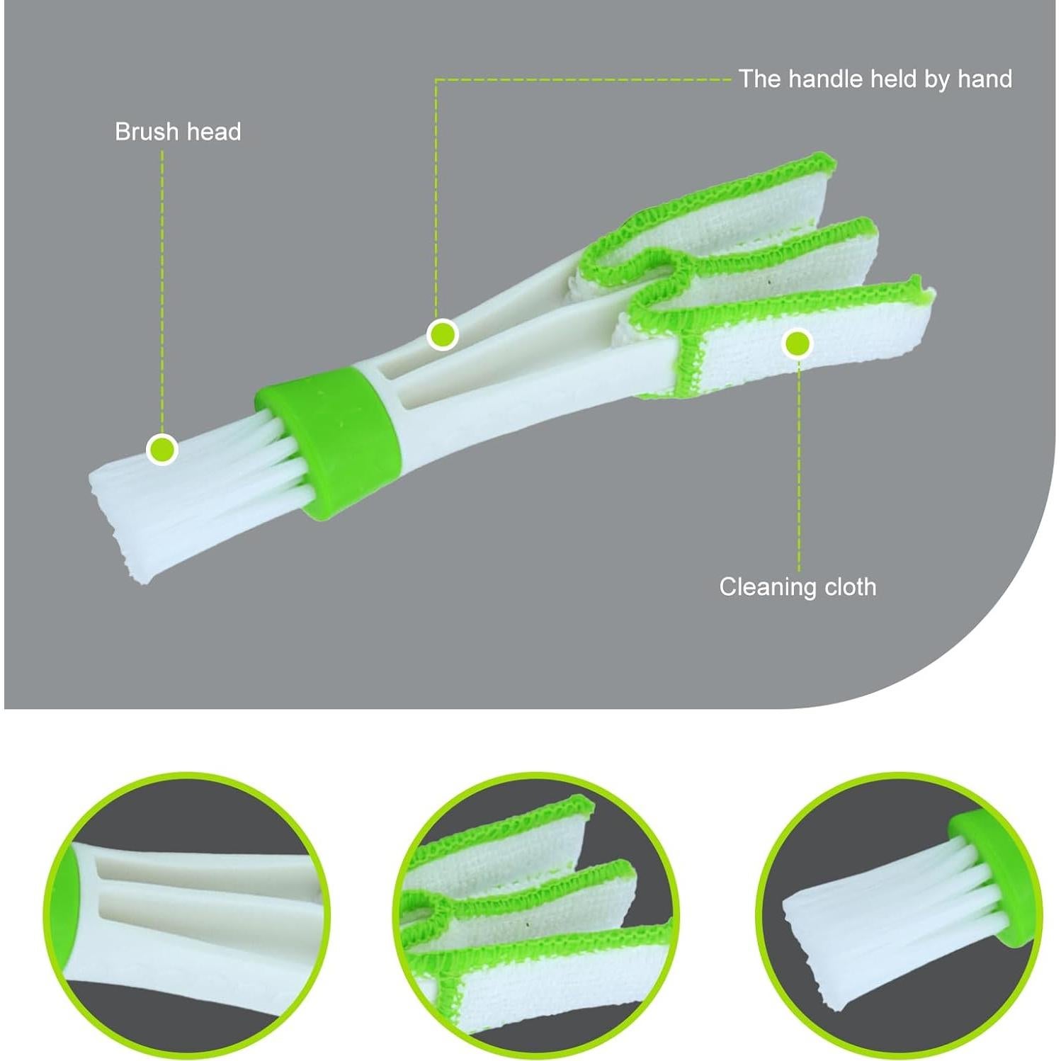 Juego de 3 Mini Plumeros Titgoes para Limpieza de Ventilación