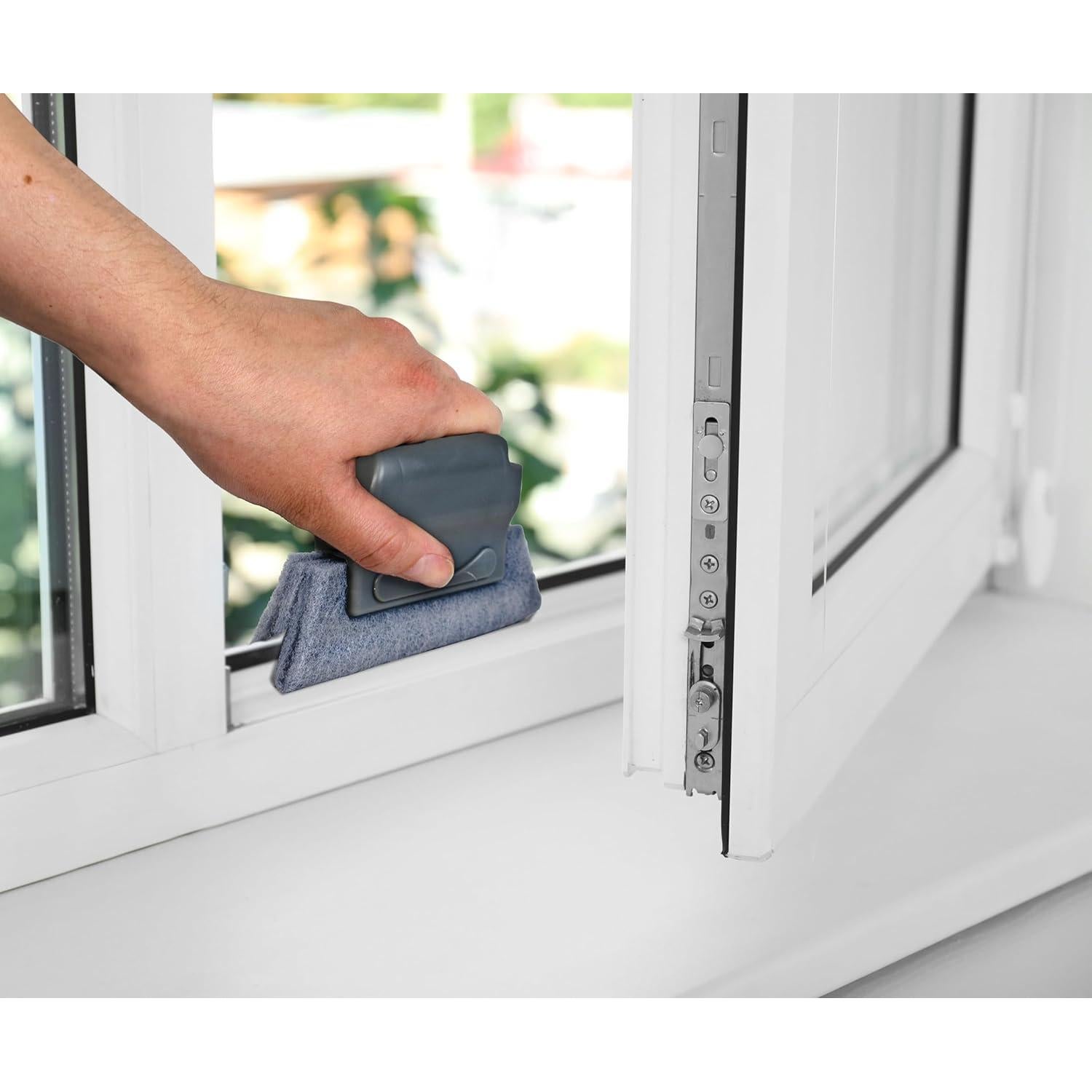 Juego de Limpiadores de Rieles Jobar 2 Mangos 6 Recambios