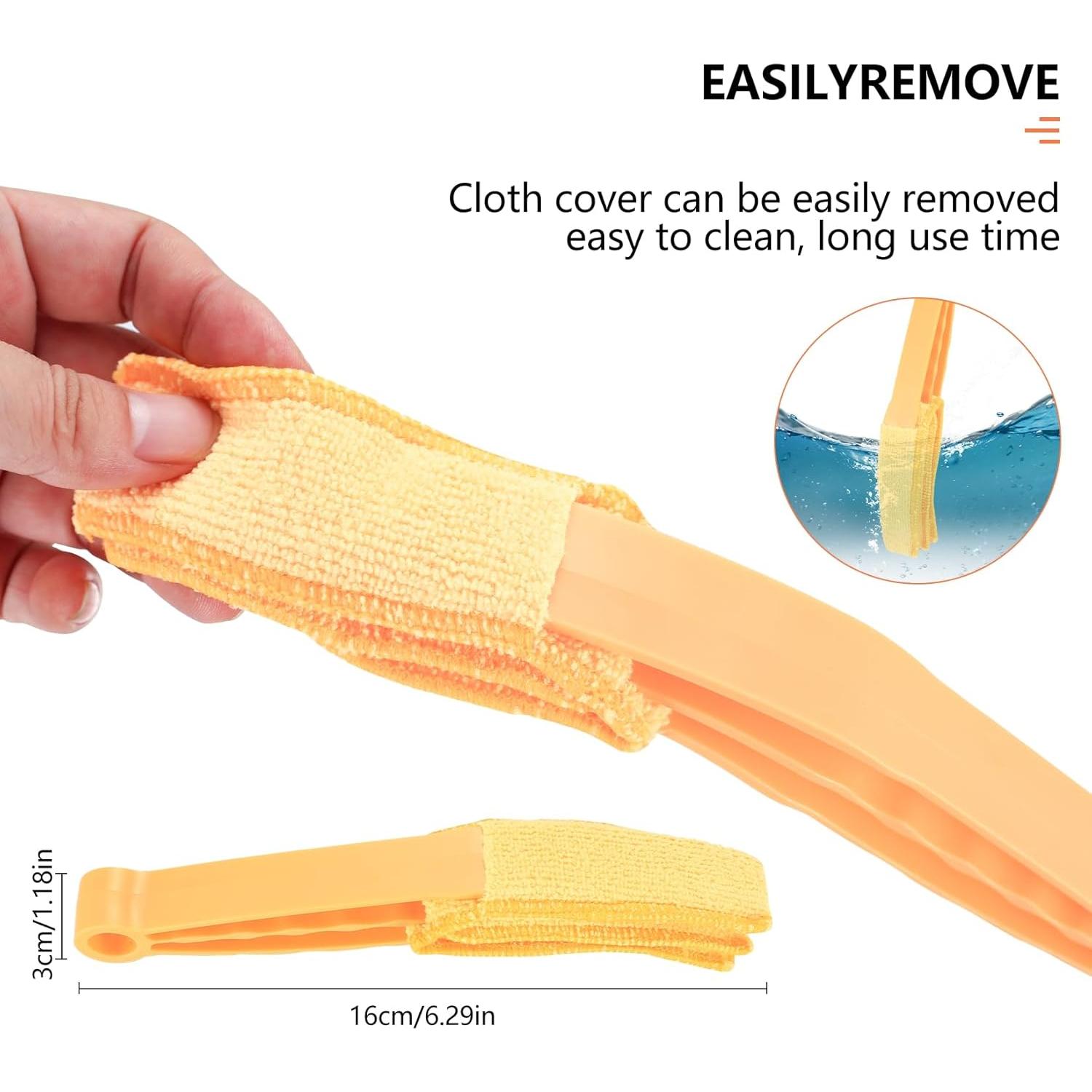 Limpiador de Persianas HexinYigjly 6 Piezas Microfibra