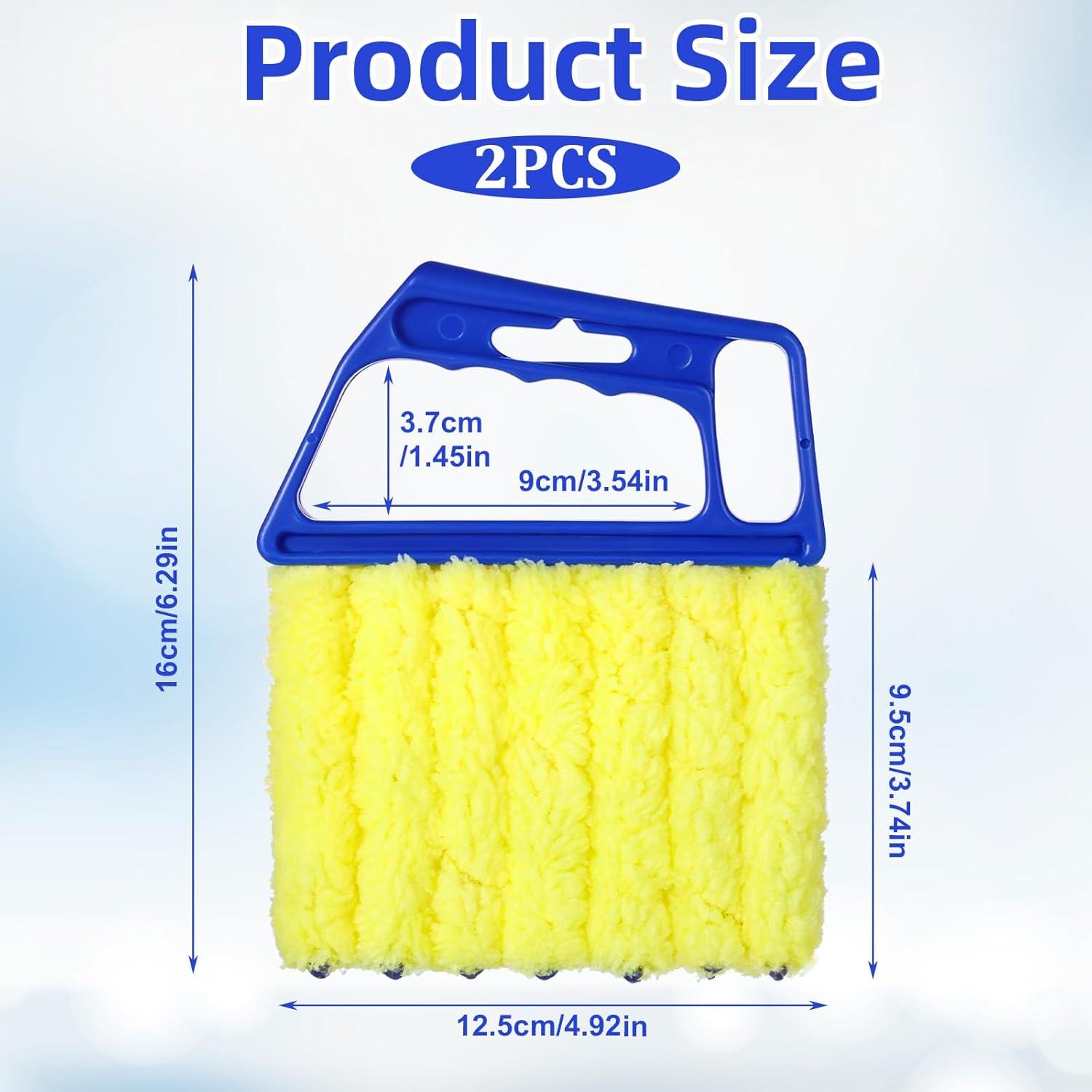 Juego de 2 Limpiadores de Persianas Alrhso - Lavables y Ergonómicos