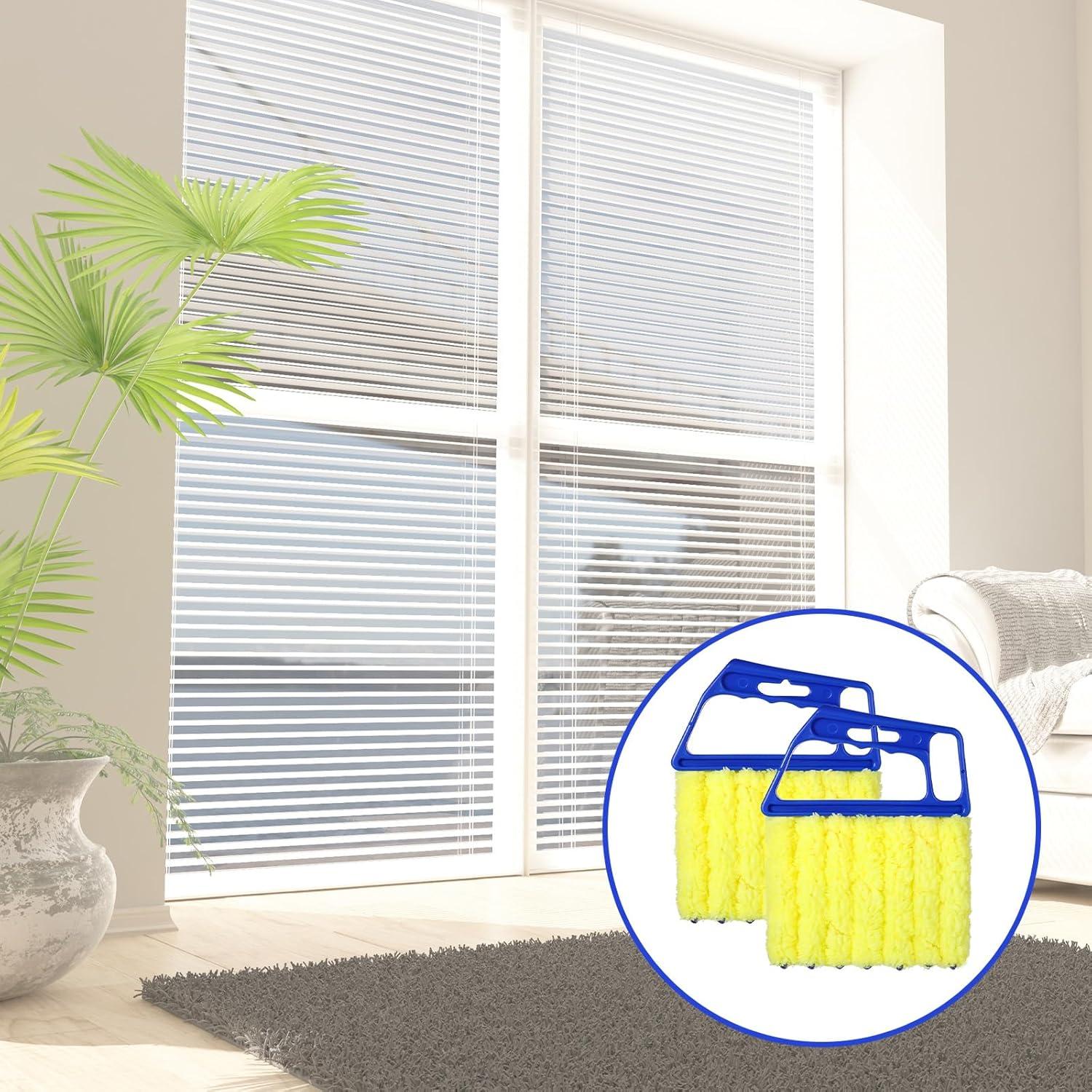 Juego de 2 Limpiadores de Persianas Alrhso - Lavables y Ergonómicos