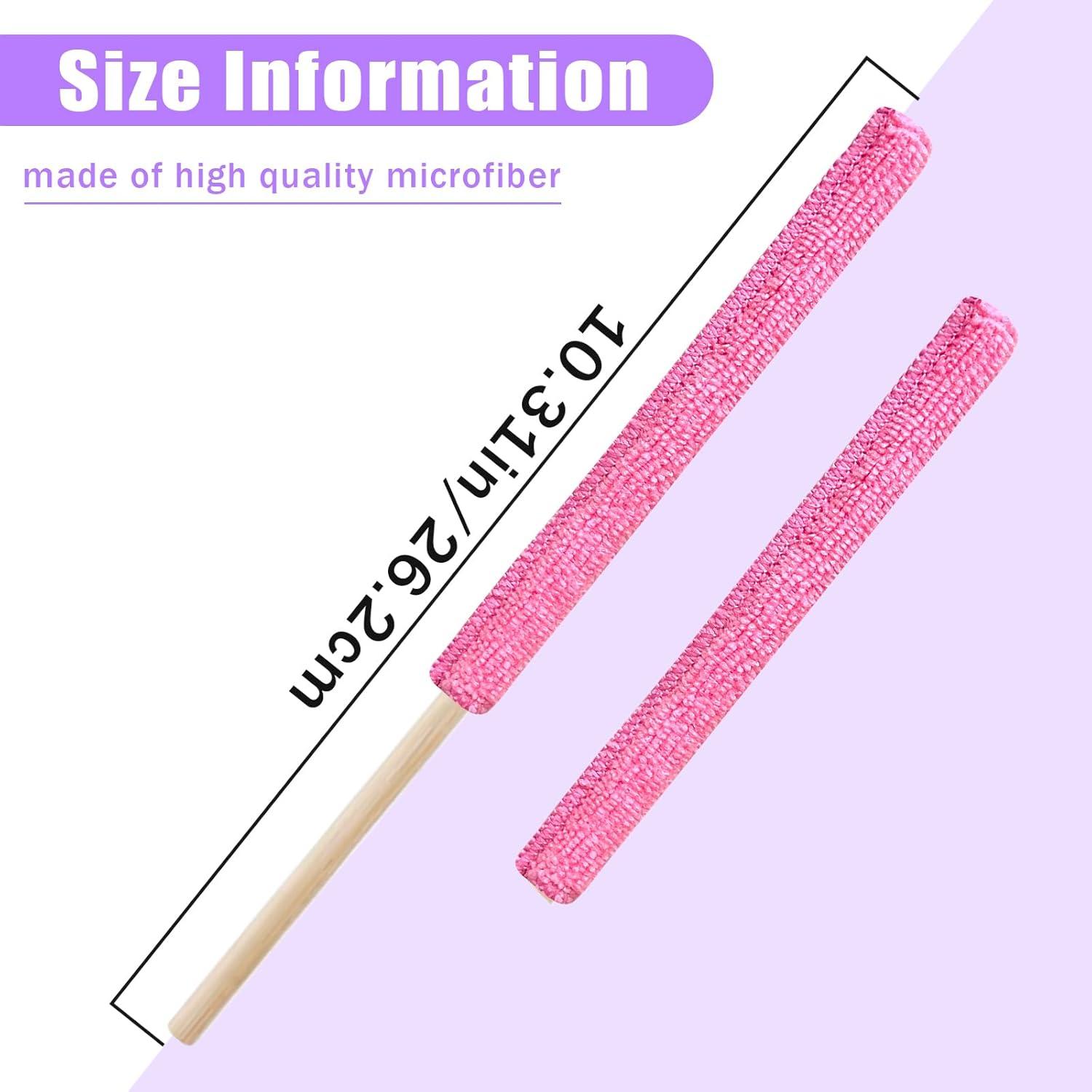 12 Pcs Duster Microfibra Bilkeru para Limpieza de Ranuras