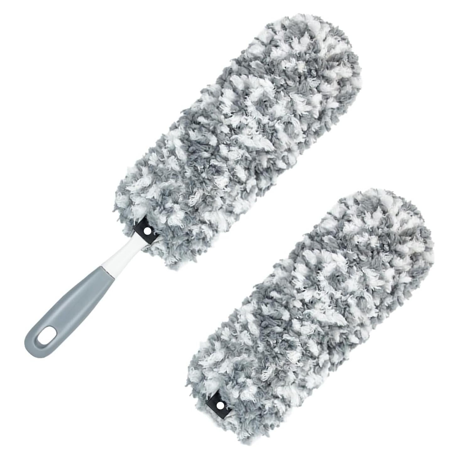 Duster de Microfibra TrueYee Lavable 45.72 cm Gris