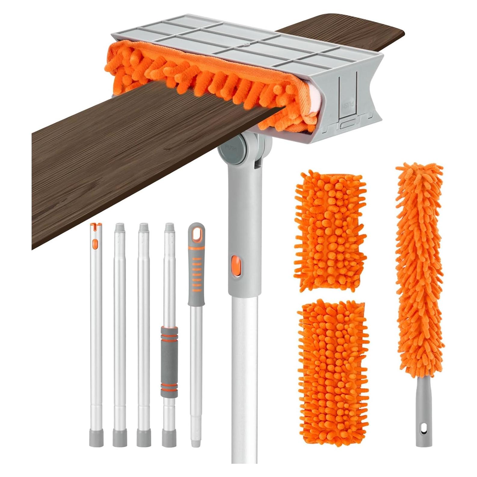 Limpiador de Ventiladores de Techo Farafox, Varilla Extensible 1.83m