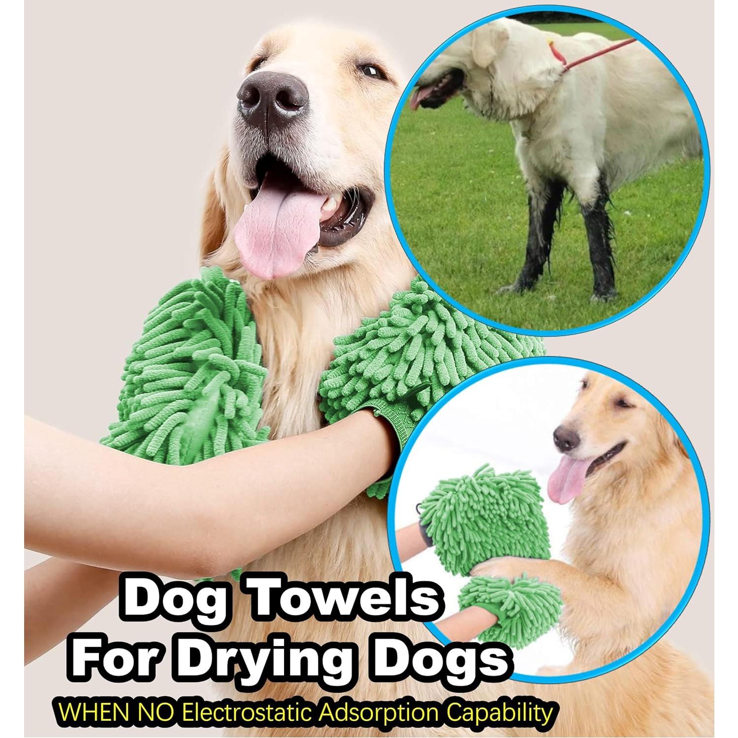 Mitón de Microfibra QUALIALL Verde 26.67x20.32 cm Reutilizable