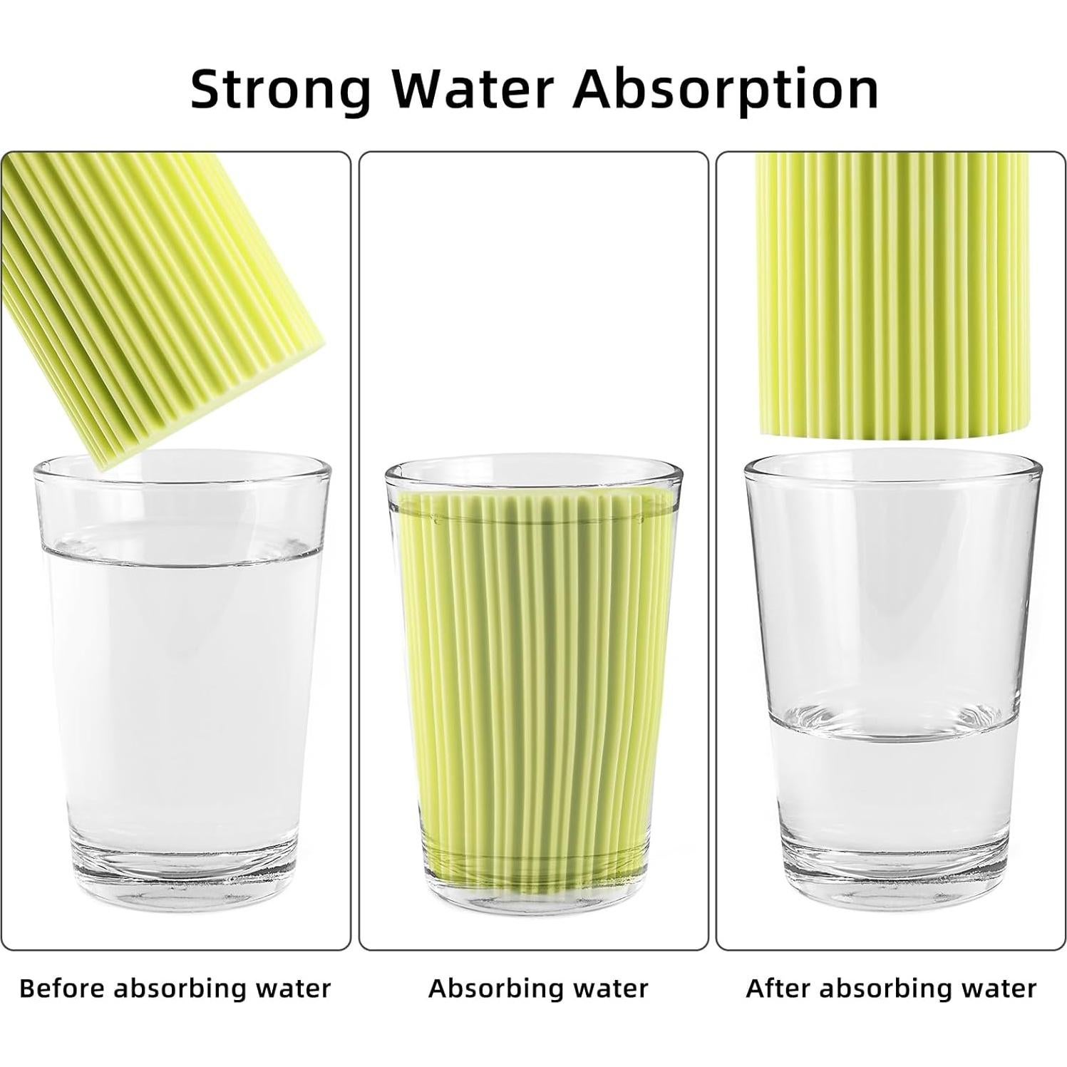 6 Esponjas Limpiadoras Húmedas Motroce - Doble Lado, Multiusos