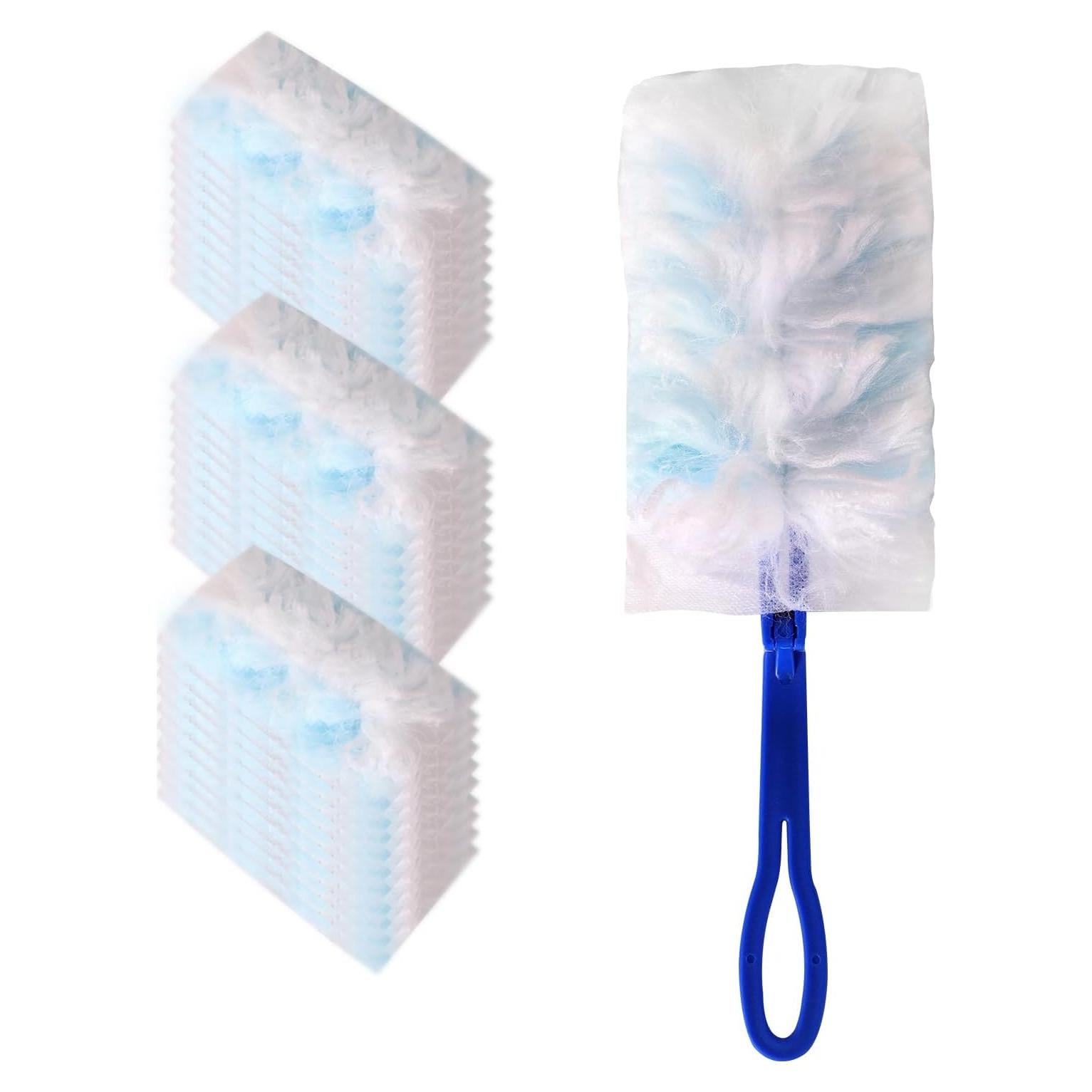 Kit de Plumero HDOET con 30 Recargas y Mango Azul