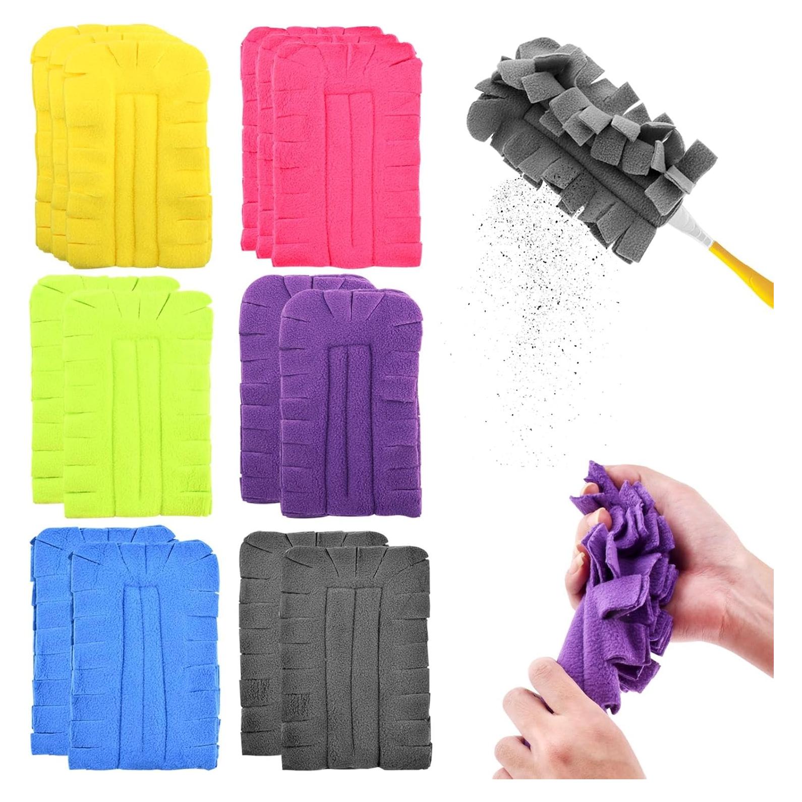 14 Recargas de Plumero Reutilizables Saycker 19.3x11.5cm