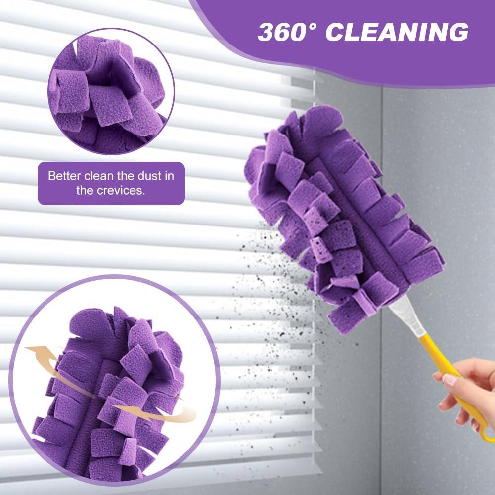 14 Recargas de Plumero Reutilizables Saycker 19.3x11.5cm