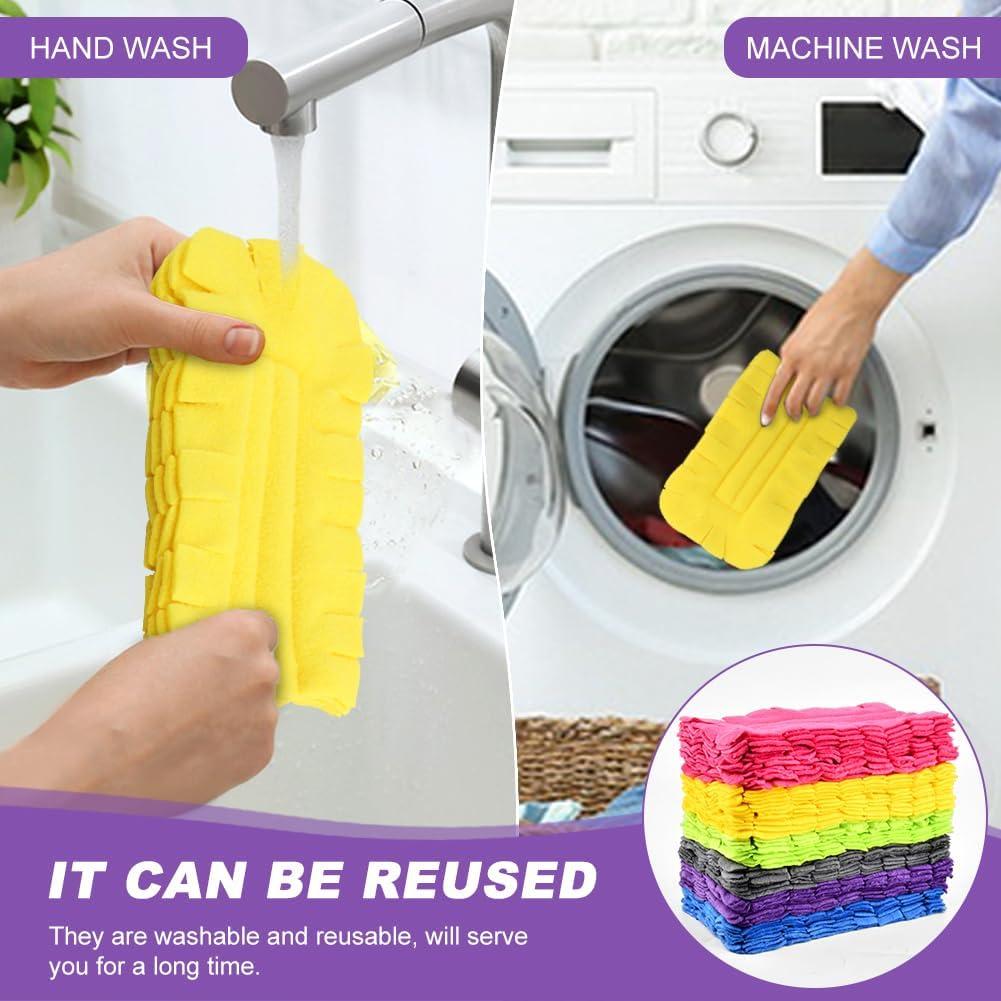 14 Recargas de Plumero Reutilizables Saycker 19.3x11.5cm