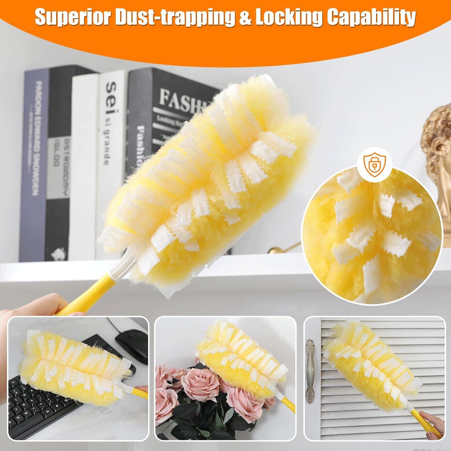 Recargas Duster Electrostáticas Senowi 50 Unidades Amarillo