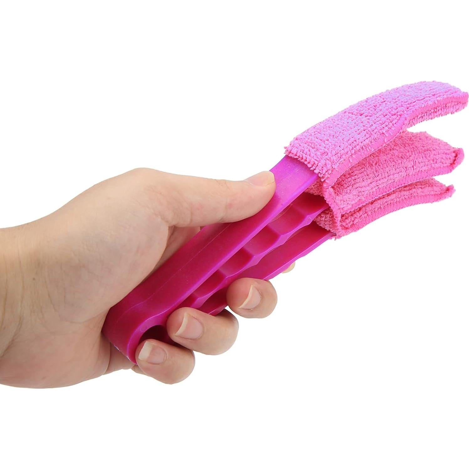 Limpiador de Persianas MOUMOUTEN Rosa Lavable Microfibra