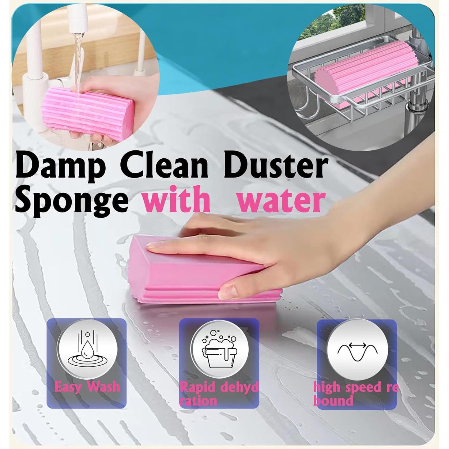 6 Esponjas Limpiadoras Húmedas JMEYIWQ Reutilizables Multicolor